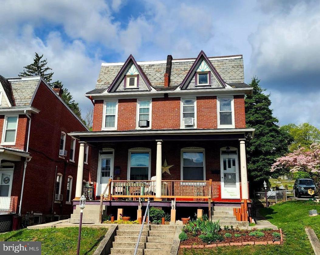 Charming Historic Duplex in the Heart of Cumberland, MD
Full of history and nestled in the beautiful mountains of Western Maryland, this charming artsy duplex offers the perfect blend of old-world character, unique and modern updates. Located in a picturesque historic neighborhood, you're just a short walk from the vibrant town center of Historic Cumberland, the scenic Great Allegheny Passage biking trail, and convenient access to I-68. WESTSIDE neighborhood of Cumberland, 218 New floors, new carpet, appliances less than 5 years old, Each unit has been thoughtfully updated in recent years, including electrical upgrades, new windows, and a new roof — all while preserving the home's historic charm. 216 Side:3 bedrooms, 1.5 bathrooms. newer kitchen addition with exposed brick, beautiful, original parquet floors from the 1920's, Rents for $995/month with tenants covering all utilities. Great layout for long-term tenants. 218 Side: 2 bedrooms, 2 full bathrooms. Upstairs laundry room. Fully furnished and stocked with all kitchen equipment and utensils. Proven Airbnb rental history — ready for immediate short-term or long term rental income! Whether you're an investor looking for a strong income-producing property, or a homeowner wanting to live in one unit and rent the other, this is an incredible opportunity. Use 216 for steady long-term rental income and take advantage of the fully equipped 218 side for Airbnb or other rental options. Additional Highlights: Off-street parking, Located in a walkable, historic neighborhood with tons of character, Turnkey setup for both short-term and long-term rentals, There may be an additional strip of land available in the future next to 218. Don’t miss out on this versatile and charming duplex in one of Maryland’s hidden gems! Motivated seller due to recent health concerns as well as seller assistance considered.