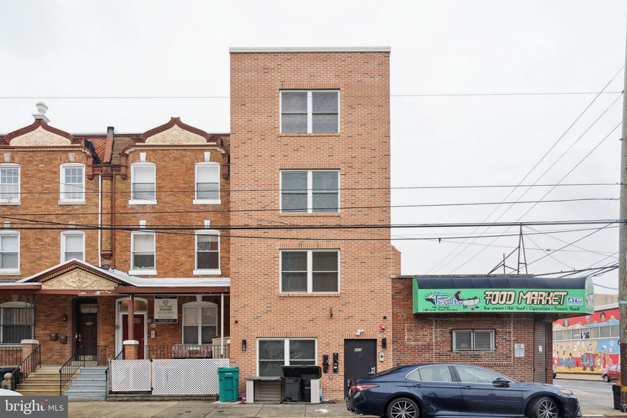 Unit 3 is a 3 bedroom with 1.5 bath unit is perfect for students! Right on Drexel's campus, it is in a fantastic area great for short walks to classes with plenty of restaurant options. This location is close to all major modes of public transportation for extended travel throughout the city. This property includes an  Intercom system, central air/ central heat, washer and dryer in the unit, bi-level with lots of storage space!!

**Photos are of unit 1, same build quality. Just a slightly different layout. Ask the listing agent for video tours**