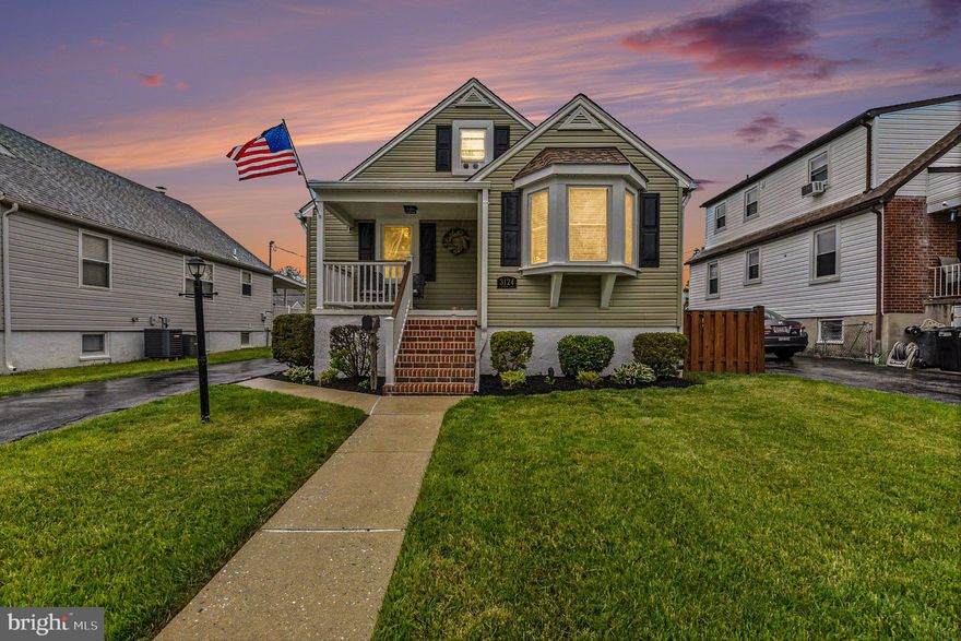 Welcome home to this beautifully maintained Cape Cod offering charm, warmth, and updates throughout! From the moment you arrive, you’ll appreciate the inviting curb appeal featuring manicured landscaping, a covered front porch, detached garage, long private driveway, and fully fenced rear yard.

Step inside to find gleaming hardwood floors, neutral paint tones, and an open-concept living and dining space filled with natural light. The spacious living room flows seamlessly into the dining area, creating the perfect setup for everyday living and entertaining. The updated kitchen features rich wood cabinetry, granite countertops, stainless steel appliances, tile backsplash, and plenty of prep space.

The finished lower level provides incredible additional living space complete with a large family/recreation room, kitchenette area, recessed lighting, and flexible bonus space ideal for guests, a home office, gym, or playroom.

Upstairs, the generously sized bedrooms offer hardwood flooring, updated lighting, and comfortable layouts. Outdoor living shines with a covered rear porch overlooking the fenced backyard — perfect for relaxing, grilling, or entertaining all summer long. The detached garage and extended driveway provide ample parking and storage.

Conveniently located close to shopping, dining, parks, schools, and commuter routes, this move-in ready home combines character, functionality, and modern updates all in one!

Updates include: Roof/Windows 2012, Basement Remodel 2014, Electrical Panel 2014, Siding 2016, HVAC 2025, Dryer 2026