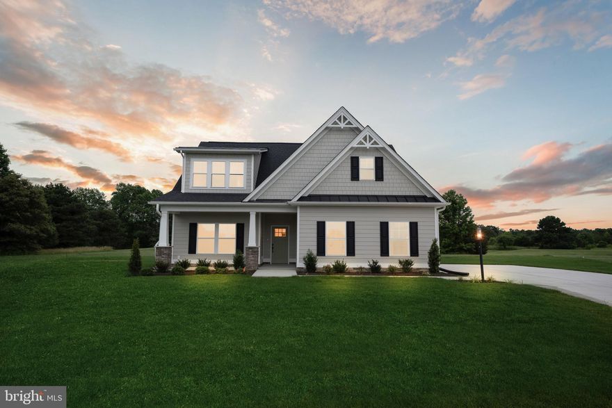 Under Construction, expected completion July/August – Customize Your Dream Home in Hobbs Hole Section II! Welcome to Hobbs Hole Section II, a desirable community located in the heart of Tappahannock, situated along the Hobbs Hole Golf Course. This section offers beautiful, level lots, including many with scenic golf course views—an ideal setting to build your dream home. Homes in this section are built by RCI BUILDERS and feature slab construction, offering true one-level living with optional second-floor expansions available on select plans. If you're looking to eliminate stairs while maintaining style and comfort, this is a perfect fit. The featured Powell model includes an open floor plan, two-car garage with paved driveway, and a rear patio. The dining room, family room, and kitchen flow seamlessly together, with an optional vaulted ceiling to enhance the open feel. The kitchen features a peninsula layout with bar overhang, pantry, and plenty of space for entertaining. The owner’s suite includes a private bath with double vanity, stand-up shower, and a large walk-in closet. Photos are of the RCI Powell model Elevation C and may not reflect the exact features of the Powell listed.