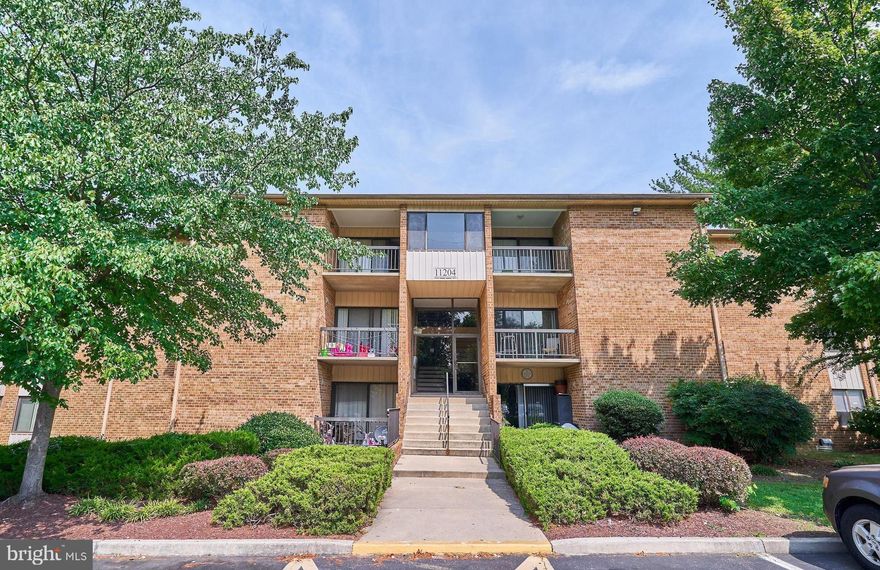 Freshly updated, clean, and spacious, this home is a fabulous place to enjoy condo living. It offers new paint, lighting fixtures, and carpet throughout. The galley kitchen with new sink and stainless steel appliances is open at each end, so you can enjoy cooking together. There's plenty of cabinet and pantry storage. The primary bedroom is spacious with 2 large closets (1 walk-in) and the 2nd bedroom has a view of courtyard. All new light switches and electric plugs, baseboards and bi-fold closet doors make it feel brand new. Even the bathroom is updated with new vanity, faucet, and mirror. For convenience, there's a full-sized, in-unit washer and dryer and a reserved parking spot. Community residents can enjoy the swimming pool, tot lot and tennis court. Less than a mile up Cherry Hill Rd to Orchard Center you'll find Target, Giant and many restaurants. Home Depot and many parks also nearby. Sorry, no dogs other than service dogs are permitted.