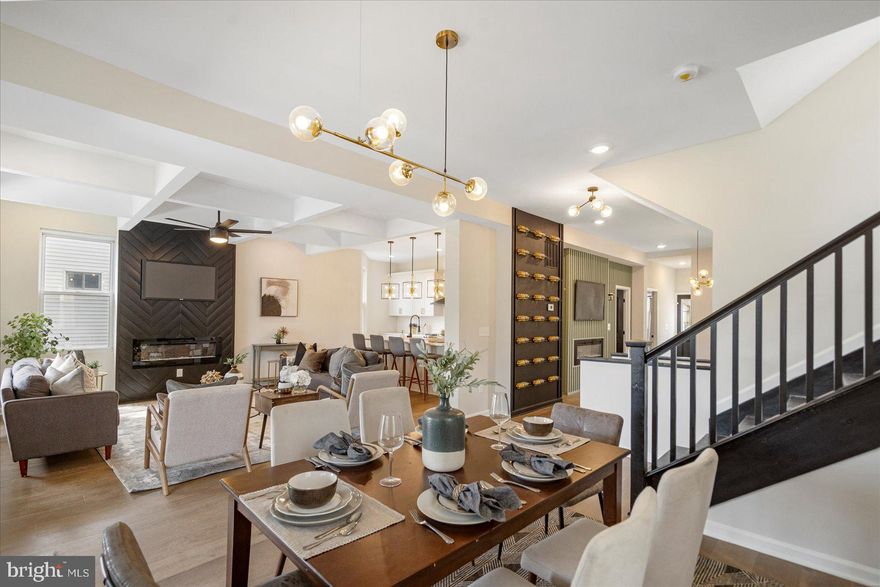 Welcome to 3118 Ferndale Ave in Gwynn Oak! This luxurious 7-bedroom, 5-bathroom home with 5100+ Sq Ft spans across 4 levels, offering the epitome of elegance and comfort. Step inside and be captivated by the open-floor concept, boasting 9-ft trey ceilings, custom modern railings, recessed lights, and a stunning custom accent wall. The heart of this home is the chef's kitchen, featuring top-of-the-line appliances including a Samsung touch screen refrigerator, a large island with quartz countertops, a 5-burner stove with a custom hood range, a custom backsplash, and 42" soft-close cabinets. This space is perfect for culinary enthusiasts and entertaining guests. This remarkable home offers not one, not two, but three primary suites with one on the 1st level & two on the second floor. The main master suite is a true retreat, complete with a standalone soaking tub, a spa shower, dual vanity, his and her walk-in closets, a sitting area, a custom fireplace wall, and a private covered exterior deck. The second master suite features a spa shower with, a dual vanity, and a large walk-in closet. This home has been meticulously updated with a new roof, 2-zone HVAC, 200 Amp electric, gas, and plumbing work, ensuring worry-free living. Situated in Gwynn Oak, this home offers convenient proximity to a golf course, Lake Ashburton, shopping malls, Baltimore Zoo, SSA, parks, and major highways including i695, i70, and i83. Luxury living meets affordability in this exceptional property. Don't miss the opportunity to make 3118 Ferndale Ave your new home. Schedule a showing today and experience the true essence of refined living!