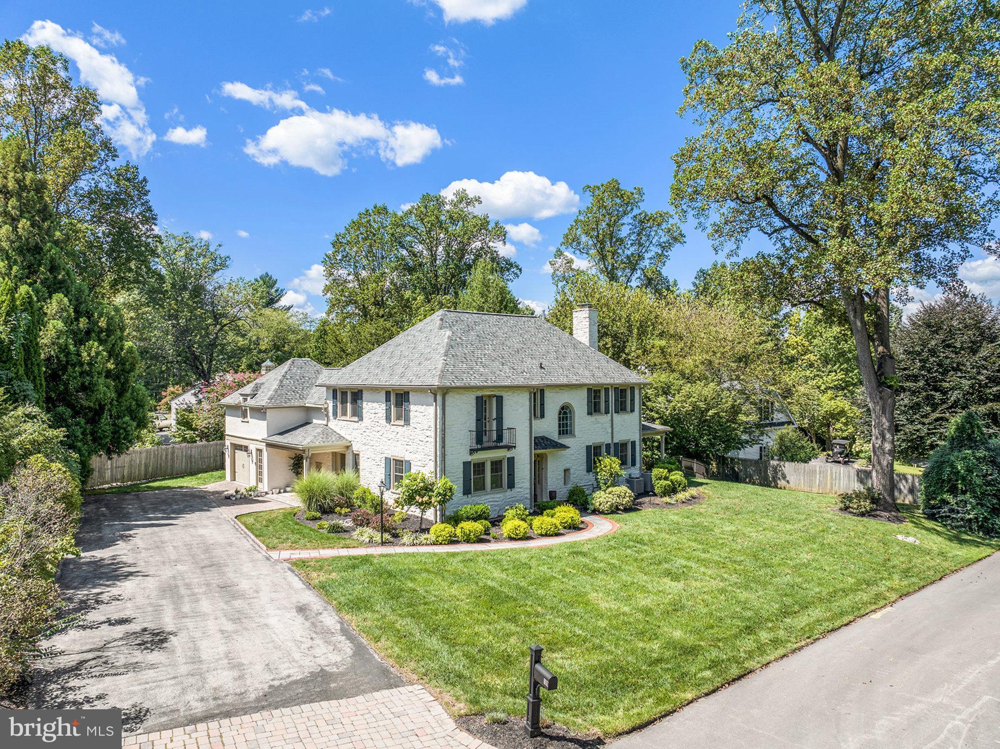 Welcome to 109 Willowburn – A Stunning, Fully Renovated Center Hall Colonial
Step inside and prepare to be impressed! This beautifully restored center hall colonial blends timeless charm with modern luxury. Freshly painted inside and out, featuring all-new windows, a new roof (2025), and countless upgrades, this home feels brand new from top to bottom.
As you enter, a gracious vestibule opens to a formal foyer flanked by a spacious living room on one side and an elegant dining room on the other. Gorgeous custom millwork, rich hardwood flooring, and designer LED lighting create a warm, sophisticated atmosphere throughout.
The living room showcases a coffered ceiling, gas fireplace, and dual French doors leading to one of the home’s two new patios (2023)—perfect for indoor/outdoor entertaining. Tucked between the living and family rooms is a private office, ideal for remote work or quiet study.
The family room impresses with vaulted ceilings, skylight, gas fireplace, and another set of French doors opening to the backyard. At the heart of the home is the brand-new gourmet kitchen featuring a large center island, white Century cabinetry, Quartz countertops, marble backsplash, farmhouse sink, double wall ovens, 5-burner gas cooktop, and all-new stainless steel appliances. The kitchen flows seamlessly into the dining room and out to the outdoor kitchen (2023) with gas and charcoal grills, refrigerator, and built-in storage—a true entertainer’s dream.
The first floor also includes two new powder rooms, a spacious mudroom with walk-in closet, and direct access to the attached one-car garage and driveway.
Upstairs, the light-filled primary suite is a luxurious retreat, complete with a large custom walk-in closet and spa-inspired en-suite bath. Enjoy marble floors, Quartz-topped vanities, a freestanding soaking tub, oversized shower, and private water closet. Three additional bedrooms each offer new carpeting, ceiling fans, and access to two beautifully renovated full hall baths. A large laundry room adds convenience to the second floor A rear staircase connects to the mudroom, and upstairs you’ll find a fifth bedroom with dormer windows, new carpet, auto-lit closet, and baseboard heat—plus a separate unfinished attic for storage.
The lower-level basement features freshly painted walls and floors, offering endless possibilities for finishing or storage.
Special Features:
Sports car garage
New exterior sewer line (2023)
New interior stack (2024)
Two new patios (2023)
New roof (2025)
Outdoor kitchen with gas & charcoal grills, refrigerator, and storage (2023)
Two new HVAC units – heat & A/C (2023)
Whole-house automation with Crestron Home, including lighting, alarm, HVAC, and entry (2023)
Sonos music system throughout (2023)
Lawn irrigation system with Wi-Fi control and weather channel integration (2025)
Flat screen TVs with Apple TV connection and sound bars throughout (2022)
Kohler emergency generator
New windows throughout
Custom millwork & designer lighting
Radnor School District
Ring Video Surveillance throughout - transferrable to new owner
Quiet neighborhood with easy access to Main Line dining, shopping, regional rail, and major highways