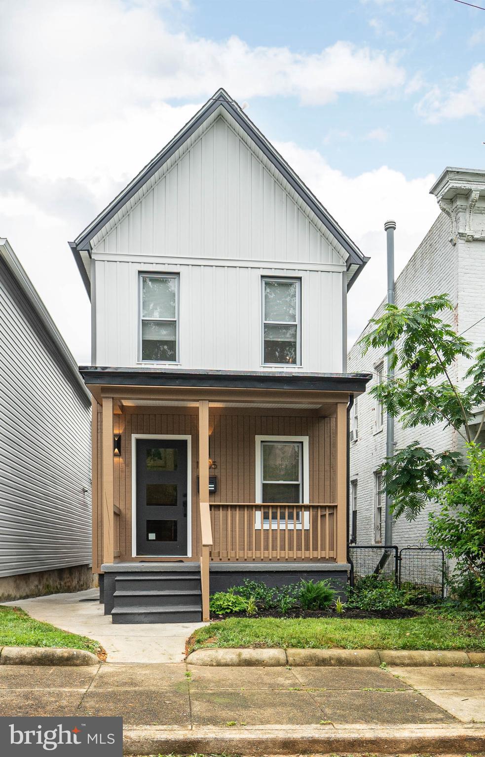 Welcome to 1005 Union Avenue – a fully renovated 4BR, 3.5BA gem in the heart of Hampden! This beautifully reimagined 3-level home blends modern convenience with thoughtful design at every turn. The main level features an open-concept layout with a stylish living room, custom electric fireplace, and a stunning kitchen outfitted with quartz countertops, stainless steel appliances, and a designer tile backsplash. A convenient main-level laundry room, powder room, and sliding glass doors to the rear deck complete the space.
Upstairs, you’ll find three spacious bedrooms and two full baths, including a luxurious primary suite with a walk-in closet, spa-inspired private bath, and a second electric fireplace for added warmth and ambiance.
The finished basement offers a versatile flex space, perfect for a home office, guest suite, or media room, and includes the fourth bedroom and a full bath. A small crawl space provides extra storage.
Additional highlights include a new tankless hot water system, rear deck, and a private backyard with the potential for the buyer to create off-street parking by paving the rear.
All of this just steps from The Avenue, the Rotunda, local shops, cafes, parks, and the vibrant energy that defines Hampden.
Experience the best of city living with a fully updated home in one of Baltimore’s most beloved neighborhoods.