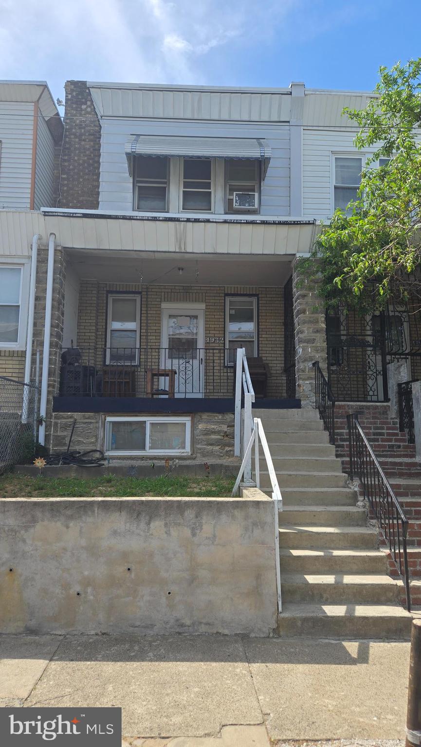 Opportunity knocks! Large row straight through currently rented with long term tenant. First floor offers a spacious living room with formal dining area and eat in kitchen. Second floor has three large bedrooms and ceramic hall bath. Full unfinished basement with newer mechanicals. Current tenant paying $900 a month. Tenant prefers 24 hour notice for showings. Property will be conveyed with existing tenant in place. Seller will not provide the property vacant at closing.