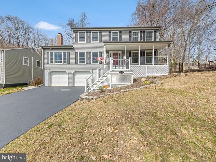 Immaculate 5BR, 3.5BA, 3 Finished Level Colonial has been Thoroughly Updated and is Move In Ready! ***Veteran Assumable 2.75% VA Loan***Highlights and Features Include: Wide Plank, Handscraped Wood Flooring(2021) Throughout The Home; Foyer w/6 Panel Insulated Entry Door w/Side Lites; Study(Potential Bedroom 5) w/Built in Shelving; Living Room w/Wood Floors, Conveying Light; Dining Room w/Chair Rail & Crown Molding, Chandelier & Bay Window; Up To Date(2021) Kitchen with Granite Counters, WHIRLPOOL Stainless Steel Appliances, Energy Star Dishwasher, Downdraft Cooktop, Wall Oven, Warming Drawer and Barn Door Pantry; Breakfast Room w/Granite Island & Bay Window; Main Level Half Bath w/Granite Vanity and HE Toilet; Huge Family Room w/ LOTS of Light, Wood Floors, Chair Rail, Wood Burning Fireplace w/Brick Hearth & Surround & Atrium Doors to Screened in Back Deck Complete The Main Level. The Upper Level Features Primary Bedroom w/TWO Closets (one Walk In), Ceiling Fan w/Light & Wood Floors; Attached Primary Bath w/Granite Vanity w/Storage, KOHLER Jetted Tub w/Ceramic Tile Surround, Stand Up Shower w/Floor to Ceiling Tile w/Inlays, Tile Basin & Bench; Bedroom 2, 3, & 4 have Wood Floors, Closets, & Ceiling Fans; Hall Full Bath 2 w/Tub/Shower w/Ceramic Tile Surround w/In lay  & Granite Vanity w/Storage; Laundry Room w/Built in Shelving & Conveying HE Washer & Dryer Complete the Upper Level. The Lower Level Features the FINISHED Basement with Egress Window, Rec Room w/Conveying White Cabinetry, Door To OVERSIZED 2 Car Garage; Barn Doors to Additional Room(Bedroom); Full Bath w/Ceramic Tile, Stand Up Shower w/Floor To Ceiling Ceramic Tile Surround w/Inlays & Granite Vanity w/Storage Complete The Lower Level.  Additional Highlights Include Fully Fenced Rear Yard; Extensive Hardscape Work with Stamped Concrete Patio, Walkways, Retaining Wall and Firepit; Screened In Deck w/Vaulted Ceilings & Storm Door; Covered Front Porch w/Vinyl Railing and Metal Balusters; FRESH Sealed Driveway(2023); Water Heater(2020); TRANE HVAC(2016); Roof with Architectural Shingles; HUGE 3 Car Parking Pad at Street and Much, Much More. Aquia Harbour Amenities include Two Pools; State Certified Police Force; Fire Dept; Marina w/Boat Ramp & Fishing Pier; Kayak/Canoe Launches; Golf Course w/Pro Shop, Putting Green, Driving Range & the World Famous Clubhouse @ Aquia Harbour Restaurant; Dog Park; Horse Stables, Riding Areas/Trails & Pens; Secure Storage Lot; Community Garden; PreSchool; Fishing Park; 8 Other Parks w/Tot Lots, Tennis, Basketball & Abundant Wildlife Including Bald Eagles in the Sky Above! The Harbour also features Great Community Events including Independence Day Celebration w/Fireworks, Oktoberfest, Movie/Game Nights and So Much More!!!! **Offer Submissions Prior To and Over the Weekend Need to be Received by Sunday Night 4/2 for Review and Response on Monday 4/3**