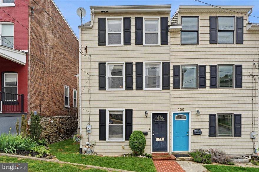 Discover 102 Cedar Ave, a thoughtfully updated home tucked away on a quiet street in sought-after and highly desirable West Conshohocken. This prime location puts you just minutes from the Schuylkill River Trail, the Conshohocken Station, popular local spots, everything King of Prussia and Conshohocken have to offer, a nearby children’s park, quick access to both I-76 and I-476 and Upper Merion School District with low taxes!  Inside, the sun-filled main level offers an inviting living space with wood floors that flows effortlessly into the dining area, creating a layout that feels both comfortable and functional, while also spacious. The renovated kitchen is equipped with granite countertops, stainless steel appliances, white shaker cabinetry, and a stylish tile backsplash, with French doors opening to one of two decks for seamless indoor-outdoor living.  The fully fenced backyard provides the perfect setting for entertaining, grilling, or giving pets room to roam. A convenient powder room and basement access complete the main level, offering excellent additional storage.  The second floor features two well-sized bedrooms, an updated full bath, and a dedicated laundry area. One bedroom offers direct access to the second private deck—an ideal spot to enjoy your morning coffee or unwind at the end of the day.  The third-floor bedroom is a standout retreat, filled with natural light and showcasing panoramic views. With abundant storage throughout, two outdoor living spaces, and an unbeatable location, 102 Cedar Ave offers the perfect blend of charm, convenience, and value.  Schedule your private tour today and see everything this West Conshohocken gem has to offer.