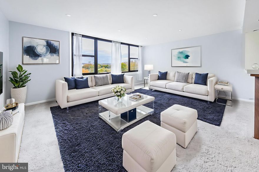 Welcome to Forty Six Hundred, one of Alexandria’s most convenient and amenity-rich condo communities! This spacious 2-bedroom, 1-bath residence with 1,058 sq ft of comfortable living space with peaceful park and pond views. The versatile den can serve as a home office, guest room, or fitness nook—perfect for today’s flexible lifestyle.
Enjoy an open living and dining area, a functional galley kitchen, and oversized windows that fill the home with natural light. The monthly condo fee covers all utilities—electricity, gas, water, heat, and A/C— internet is separate, making this home an exceptional value.
This secure, full-service building features 24-hour front desk service, two elevators, an outdoor pool, fitness center, sauna, party room, and extra storage. Ideally located just off I-395, minutes to Old Town Alexandria, Van Dorn Metro, the new Landmark Mall redevelopment, and within walking distance to shopping, dining, and bus stops right outside your door.
Perfect for first-time buyers, investors, or downsizers seeking space, convenience, and value in the heart of Alexandria. Don’t miss this incredible opportunity!