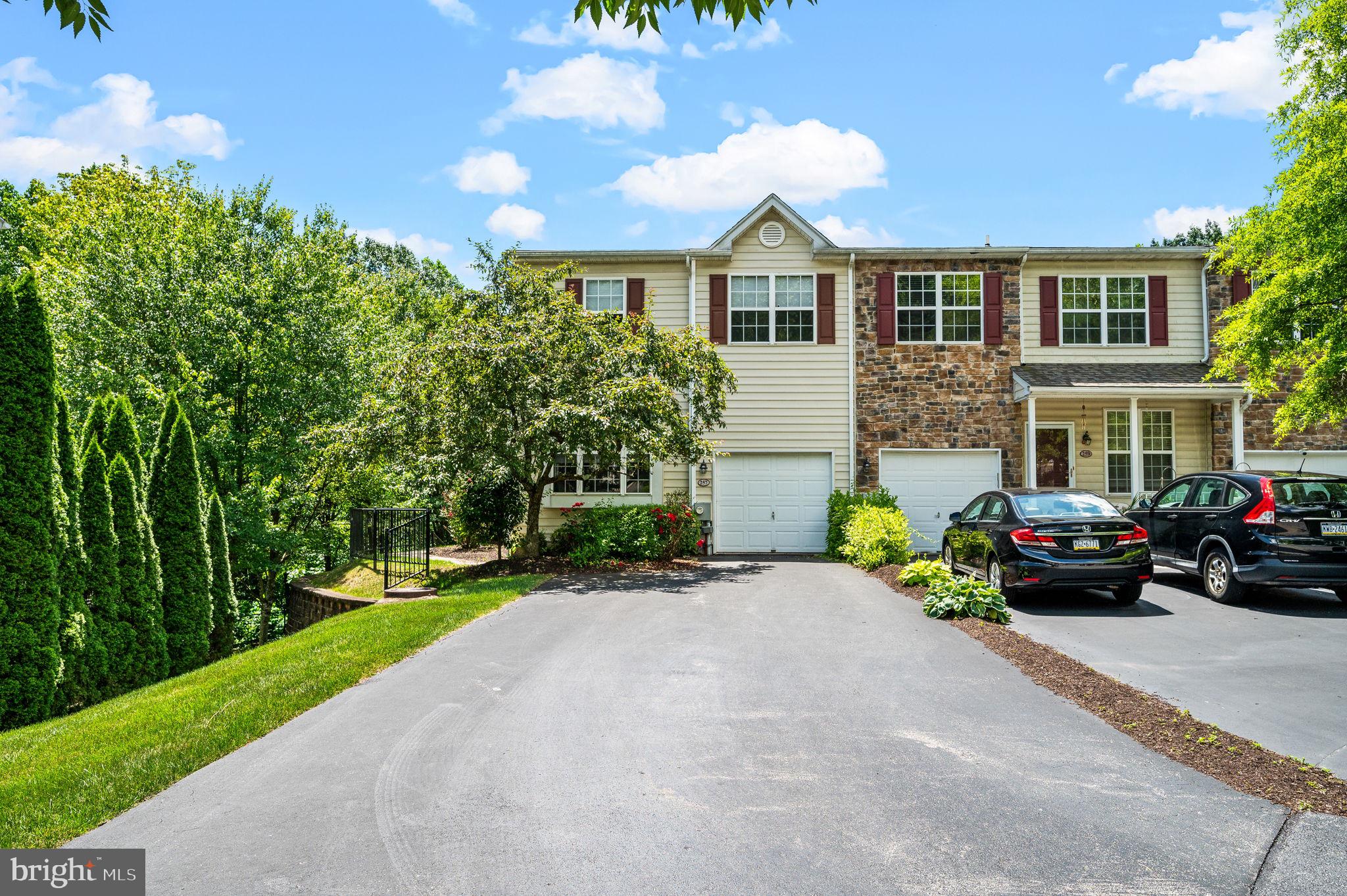 Don’t miss this end-Unit Townhome with a premium lot on a dead-end Cul-de-sac with a walk-out Finished Lower Level and a New Roof, New HVAC and New Water Heater in 2021. This 3-bedroom, 2.5-Bathroom home has hardwood floors on the main level, and an island Kitchen with sliders to a delightful composite deck. The deck is surrounded with a view of the woods which will provide you with a private and intimate outdoor entertainment area. The Kitchen is also open to the Family Room which features an alluring gas Fireplace. As you ascend to the upper level you will find a large Primary Suite with a walk-in closet and an ensuite bathroom with a double vanity, a soaking tub and separate shower. Two other bedrooms, a hall Bathroom and Laundry area complete the upper level. Another bonus is the 400 square foot finished lower level with carpeting and a desirable slider to the back yard. One of the unique features of this home is the elegant fence surrounding the entire backyard which is double the size of most lots in the community. This home is just minutes away from Route 30, Route 202, the PA Turnpike, plus the Malvern and Paoli train stations. The community is also within minutes of Exton, King of Prussia Mall, and Main Street at Exton with a wealth of dining and shops. Finally, the Great Valley School District is one of the very best districts in the entire Philly area. Property should appraise for at least $30,000 more than list price.