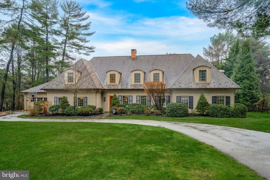 Welcome to 526 Telner, located on a quiet street in the heart of Chestnut Hill. This two story
 colonial was completely rebuilt in 2008, creating a spacious two story four bedroom, three and a
 half bath home. Classic architectural details are found throughout the house such as the
 vaulted entrance hall, crown molding and coffered ceilings, window seats overlooking the back
 patio and pool, marble countertops in the bathrooms, arched bookshelves on either side of both
 fireplaces, and more. The heart of the home lies in its well-appointed eat-in Kitchen. Custom
 cabinetry, a large island with seating, marble counters and a tile floor with radiant heat and
 double doors lead to the back patio. The appliances include a Wolf 6 burner gas range and
 oven, a Sub Zero refrigerator, a Bosch dishwasher, microwave and stainless steel sink with
 disposal. A breezeway with skylights and a flagstone floor connects to the two car garage. The
 first floor features a convenient suite which includes a bedroom, adjoining bath and a den/office
 with a gas fireplace, providing flexibility and ease for guests or family members.
 The second floor boasts three spacious bedrooms, two baths and a laundry room. The light
 filled second floor connects each room with a large hall that captures the morning sun. Step
 outside to discover the cozy patio area, ideal for entertaining or enjoying a swim. Surrounded
 by lush landscaping, this outdoor oasis promises endless hours of relaxation and enjoyment.
 Conveniently located near two train lines, Fairmount Park, shops and restaurants of Chestnut
 Hill makes easy access to amenities and transportation, making daily errands and weekend adventures a breeze.  A must see!