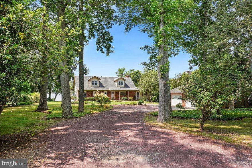 Welcome to 221 Cape Saint John Road, Annapolis.  This very charming private waterfront home has 120 feet of big water views on the South River and sits on a double lot with .62 of an acre of land.  The house is positioned back off the road and is well elevated above the water for the ultimate private retreat.  Enjoy the benefits of having public water and sewer. This home offers great privacy and  boundless possibilities. It must be seen to be fully appreciated. The private pier has 6-8 ft of MLW  with 2 boat lifts, a shed at the foot of the pier and room for several boats.   An oversized 2 car garage with plenty of parking in the driveway make this the ultimate family home. Very convenient location for shopping, restaurants and all commuter routes.