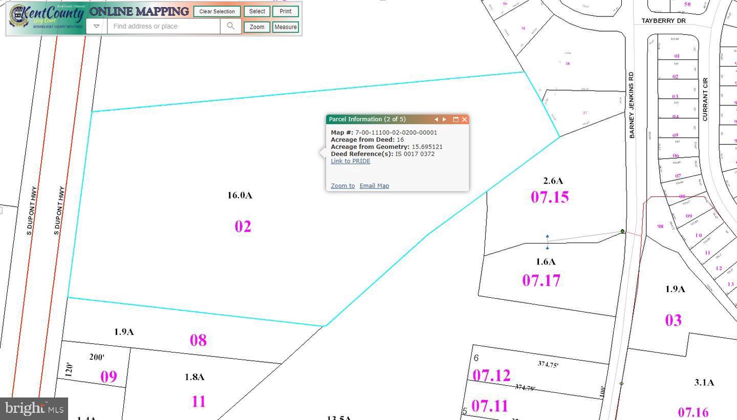 Lot #1 S DUPONT HIGHWAY