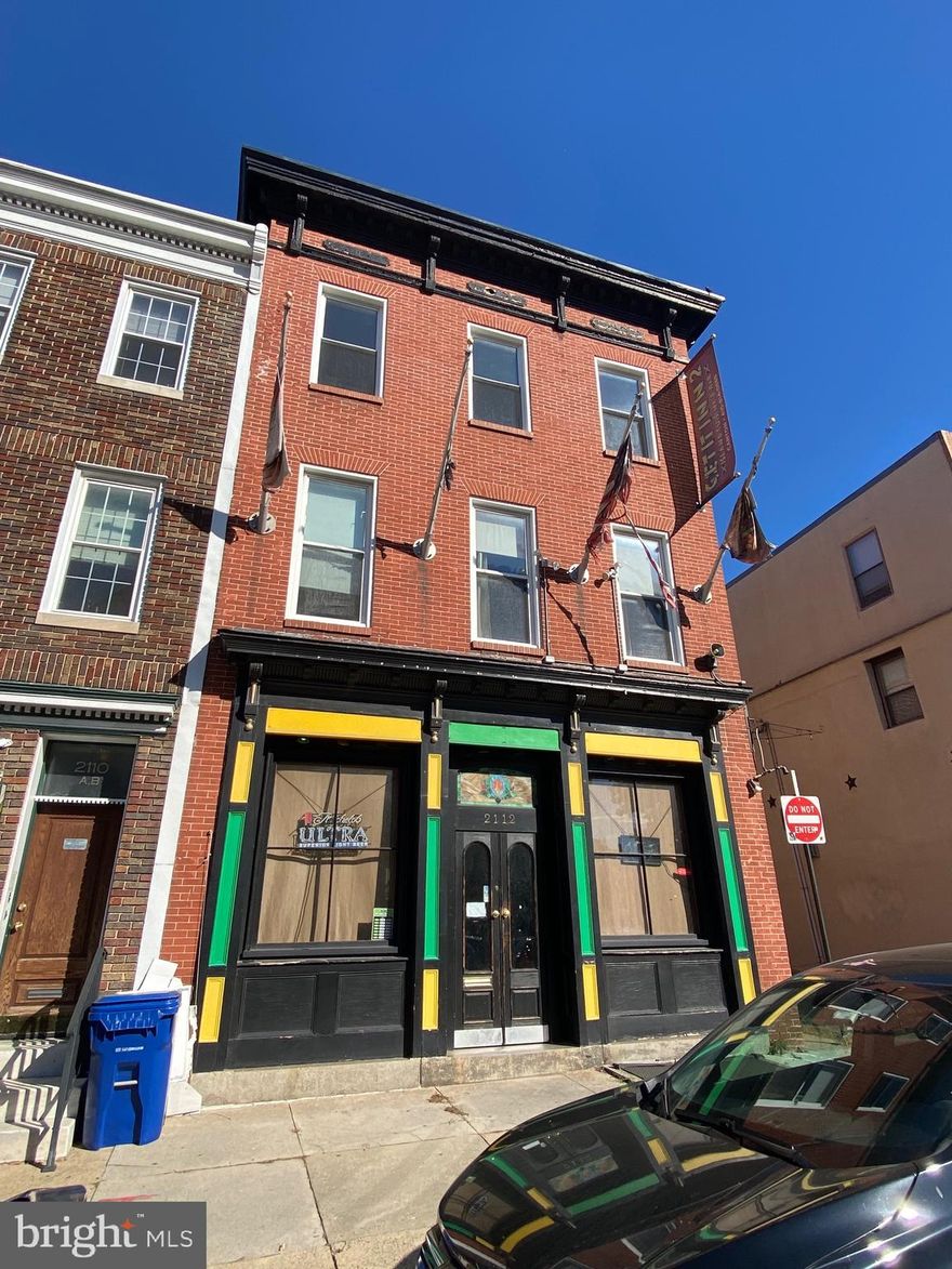 3 story investment property consisting of a bar/restaurant and 3 apartments. Located near Patterson Park right between Fells Point and Canton. Excellent location and neighborhood. Originally opened in 1853, it once operated as the largest brewery in the area. Over 5000 total square feet. Call today to schedule a showing.