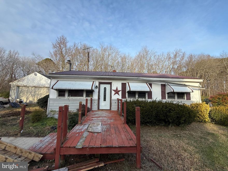 Looking for a project with potential? This 3-bedroom, 1-bath home in Federalsburg is ready for someone with vision. Offering solid bones and a large detached garage, it’s the perfect opportunity to renovate, customize, and build equity. Whether you’re an investor or a handy buyer wanting a fixer-upper, this property gives you room to make it your own. Great possibilities — bring your ideas and make it shine!
*****************Please use caution on the front deck. The wood is weak in a couple of spots, the tried to put a board on top of it to support. There are also some soft spots in floors in the home. Please use caution.******************** Please sign hold harmeless agreement before showing.