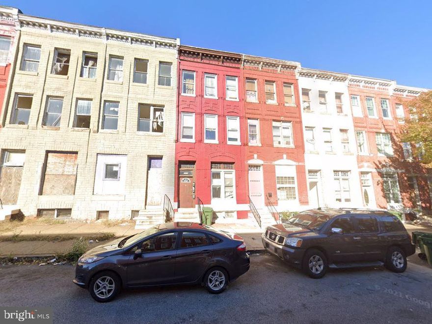 Turnkey Rental Property!!! Perfect investment opportunity in the Harlem Park district of Baltimore, zip code 21223. This triplex features three 1-bed, 1-bath units, with one unit currently vacant and two occupied by good-standing tenants. Conveniently located near Carroll Park and Druid Hill Park, this property offers strong rental potential, with renovated apartments in the area renting for $1,100–$1,300.

Recent sales of renovated homes in the neighborhood include 1006 Bennett Place for $160,000, 934 Bennett Place for $220,000, and 944 Harlem Avenue for $165,000.

All written offers will be considered. Please include proof of funds for this as-is sale. All necessary documents are available for download from the MLS. Don’t miss out on this exceptional opportunity – schedule your showing today