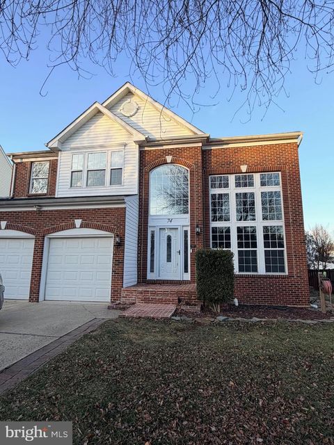 74 NEWBURY DRIVE STAFFORD VA 22556