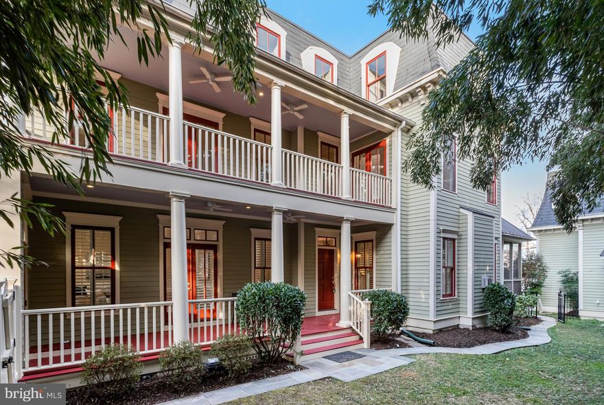 *Sellers are politely requesting that all offers be submitted by 2pm Tuesday 1/9*
 This 2007  Cherrydale home exudes Southern Charm. With an Estimated 5,124 Finished Sq Ft of living space across 4 floors, 3 communal living spaces, 4/5 Bedrooms, 5 ½ Bathrooms and an 8,367 Sq Ft Lot, you will have plenty of space to sprawl out in this well-appointed home. Each of the upper levels’ 4 bedrooms are suites, complete with their own full bathrooms.
From the moment you pull up to this extraordinary, freshly painted, move-in ready home you will begin to notice the numerous original upgrades which add to the appeal of this classy property. Exterior features include: HardiPlank Siding, Upgraded Gutters, Real Shutters, a 50 year Rubber Shingle Roof, Metal Standing Seam Roofs and two vast porches with Haines Blue Ceilings with fans.
**Upon entering the first floor one is greeted by some of the stately features of the home, from the hardwood floors, to the Plantation Shutters and the 10’ ceilings with crown molding, and a circular flow which lends to ease of living.  A large Living Room, a Dining Room, a Butler’s Pantry and a Powder Room share the front of this main level. The back of the house, perfect for entertaining, has a large, open format, chef’s kitchen with extra Tall Cabinets, a Thermador 36" Cooktop, a Wine Fridge, and a KitchenAid Refrigerator with Double French Doors & Bottom Mount Freezer. The island is perfect for homework or chatting with guests from the kitchen, and opens out to the Breakfast Room and the Screened In porch, or the family room with one of the home’s gas fireplaces and one of the doors to the ground floor’s Southern Style Porch with ceiling fans adjoining the spacious,
fenced in and Private, Flat and Grassy Yard.
 **The second floor has a Primary Bedroom Suite with direct access to the 2nd Floor Balcony Porch and a bathroom with a large frameless Shower and a Soaking Tub. This floor also has a 2nd Bedroom Suite which opens to the porch perfect for a morning coffee or a good book with a glass of wine. The generous 3rd and 4th bedroom suites with full bathrooms each have brand new carpet.  
**The vast and finished lower level has high ceilings and Luxury Vinyl Plank floors. The main room with the gas fireplace and built-ins could be part of another, 5th Suite, since it has a full bathroom, and its own egress staircase to the outside. This room is roughed-in for a kitchenette. Past the bathroom is a giant flex room perfect as a gym or office, and is one egress window away from being a bedroom.
**The oversized, carriage style, one car garage is partially roughed in for an office or apartment above and has a 100 amp sub panel.  
This property has 3 HVAC zones, 2 of which were replaced in the last couple of years.
The Metro is about a mile away, and there is very quick access to Ballston and Clarendon’s shopping and
restaurants,  to DC via Spout Run or Key Bridge, or to Reagan Airport.  Bike Paths, Parks, 2 Supermarkets, coffee shops and the Italian Store are all within blocks.  Currently zoned for Top
Rated Arlington Science Focus Elementary, Dorothy Hamm Middle, and Washington- Liberty High Schools.
Open Sunday 12:30-3:00