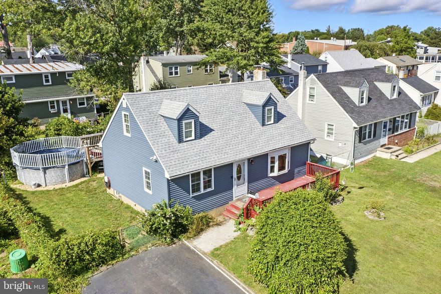 Back on market! Buyer's financing fell through. Welcome to 6 Carolina Avenue – Your Perfect Game-Day Getaway!

Tucked away at the back of a quiet neighborhood, this charming 3-bedroom, 2-full-bath Cape Cod offers the perfect blend of comfort, style, and modern upgrades. Step inside to discover upgraded luxury vinyl plank flooring throughout the main living areas, a spacious living room that opens to a large rear deck—ideal for entertaining or relaxing in your fenced-in backyard.

The heart of the home includes a professionally waterproofed, finished basement featuring a stylish bar and electric fireplace, perfect for cozy Eagles game days or casual hangouts.

Additional highlights include: New roof and siding for peace of mind, recently replaced HVAC system, driveway with parking for two cars and a versatile layout with potential for office or guest space.

Whether you're a first-time buyer or looking to downsize without sacrificing amenities, this home is move-in ready just in time for football season.

Don't miss your chance to score this one—schedule your showing today!