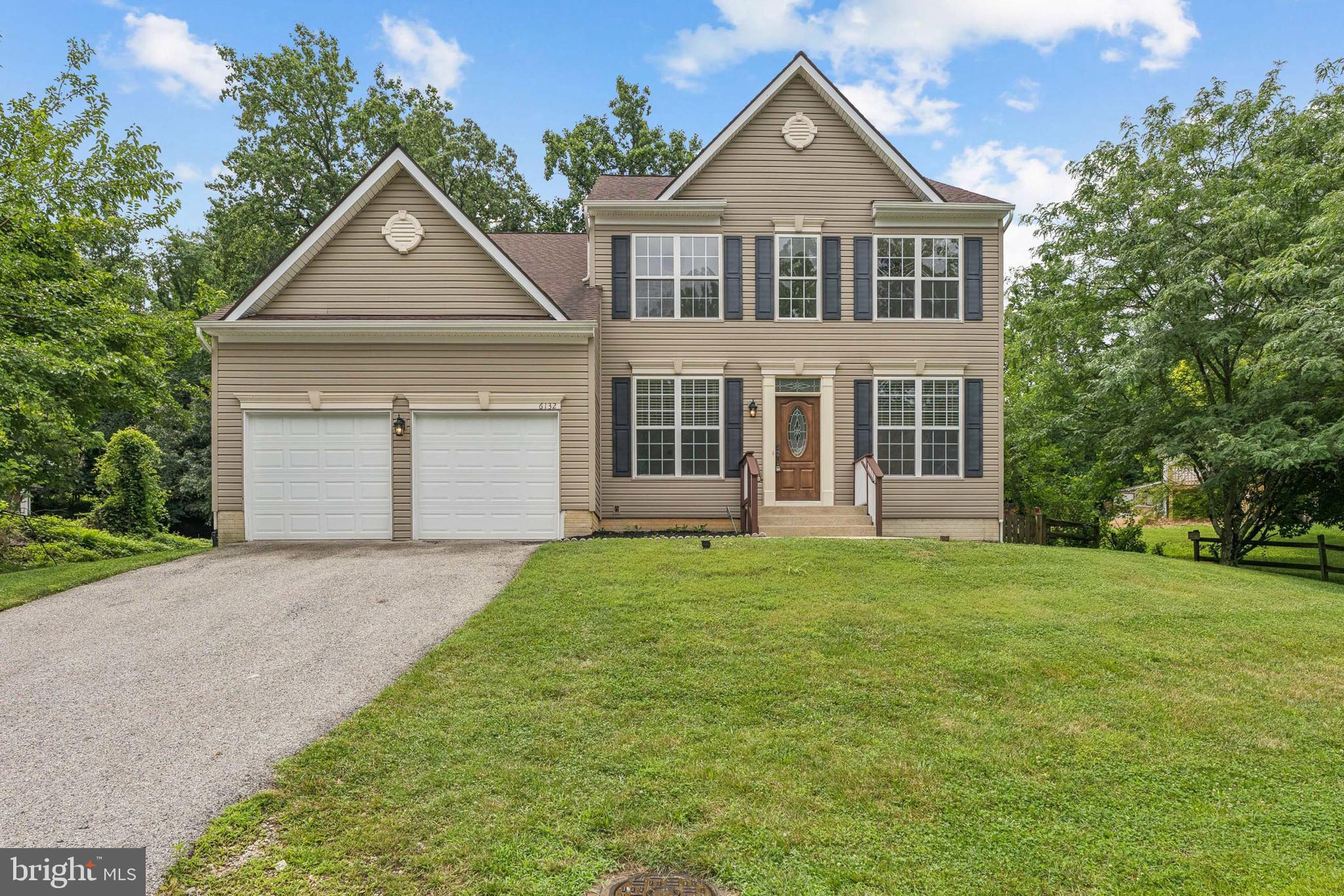 Do not miss this beautiful center hall Colonial located in the sought after Howard County! Situated on a private lot with an expansive rear yard and deck for entertaining and family gatherings! Upon entering, you will be greeted with a two-story foyer, formal living room and dining room which leads into a cozy family room with gas fireplace! Enjoy the refreshed kitchen with new appliances, sliding glass door and quartz counter tops. The entire home has been freshly painted, new LVP installed on the main level and new carpet & tile on the upper level. The primary suite offers a walk-in closet, refreshed luxury bathroom with soaking tub and shower. Three additional, generously sized bedrooms, 2nd full bathroom complete the upper level! The basement (an additional 1250 sf) is yours to finish to your desire! Many additional improvements/upgrades have been made to Adcock Lane over the years, newer HVAC, roof, front door, fixtures and more! Call today for your private viewing!!!!