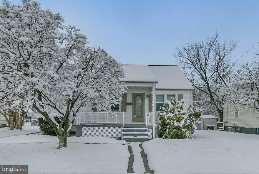 CHARMING CAPE COD CONVENIENTLY LOCATED!!  Bright entry way leads into open floor plan with luxury installations perfectly suited for modern living.. Kitchen with newer appliances, quartz countertops and pendant lights.. Natural light accented hardwood floors throughout home.. Large living and dining room..  4 spacious bedrooms with 2 renovated baths... Two storage areas on upper level... Large basement with separate lovely/cozy den, perfect for a home office in the work from home era.. Two additional storage areas in basement.. Spacious laundry room.. Backyard with large storage shed... Close to shopping and commuter routes!. Don't miss your opportunity to see this property, schedule your showing today !!