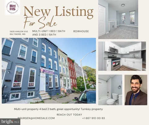 1909 Harlem Avenue, Baltimore, MD MLS: MDBA2160374