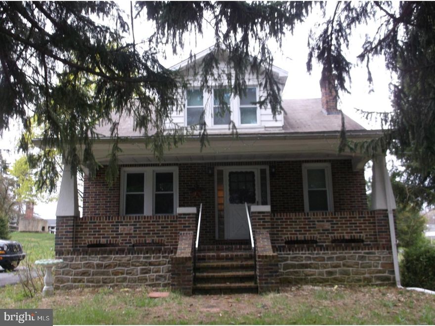 3 bedroom, 1.5 cape cod styled home on .48 acre lot. Minersville Schools. Detached 1 car garage with new garage door.  Brick exterior with replacement windows. Large front porch and large rear yard with outdoor fireplace.Plenty of off street parking. Driveway macadam 2 years ago. Rewired, newer New Yorker oil hot water heating system. Spacious living room with stone fireplace and wood insert.Recently updated eat in kitchen with laminate flooring. first floor laundry room and full bath. 2 bedrooms on second floor and one bedroom on main floor. many unique built-ins and tons of closet and storage space. Walk-in cedar closet on second floor.