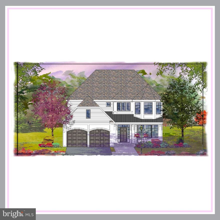 Welcome home to this luxurious 4-bedroom, 2-full and 1-half bath home with a 2-car garage, and an optional elevator and optional finished basement. Located in West Conshohocken. Step off of your covered front porch and into the generously sized and dramatic two-story foyer area. Way to make an impression on your guests! To the right of the foyer is a brightly lit and large formal dining room area perfect for your dinner parties and holiday gatherings. You are also going to love and really appreciate the handsome Butler’s pantry in between the formal dining room and the kitchen. It’s great place to store your finer dinnerware or to use as a cocktail prep area, or both! Speaking of the kitchen, just wait until you set your sights on the massive kitchen and breakfast areas, complete with a center island with seating, an abundance of gorgeous 42” cabinetry, natural stone, and stainless-steel appliances—and yes, the range, microwave, and dishwasher are all included. Don’t forget to check out those beautiful views of the outside from these spaces. Adjacent to the kitchen and breakfast room areas you will find a beyond beautiful family room with coffered ceilings and a gas fireplace and access to the first floor deck where you will surely do a lot of relaxing and entertaining. This one spans the width of the home and happens to be covered, so you can enjoy it all kinds of weather. It’s the perfect spot for everyday relaxing and outdoor living. Completing this level of the home is the mudroom with storage cubbies and a convenient entrance from the garage and a powder room, too. Downstairs you will discover a large basement, ready for you to create the lower-level oasis of your dreams. The upper floor of this home is host to a magnificent primary bedroom with fabulous views, a large walk-in closet, and a luxurious en suite bathroom with a soaking tub, stall shower, toilet room, and two vanities. It’s going to be gorgeous and hard to ever want to leave this spa-like retreat. Oh—and don’t miss the deck off of this bedroom. It’s perfect to enjoy your morning coffee, a nightcap, and a perfect place to gaze at the stars! 3 other generously sized bedrooms, a shared hall bathroom, a laundry room, and a linen closet complete this level of the home. Now let’s talk about some of the finishes—you will enjoy hardwood flooring on the entire first floor of the home and second floor hallway. All other rooms will be carpeted with the exception of the bathrooms where you will find gorgeous ceramic tile floors. If all that wasn’t enough, this home is located in the Upper Merion School District and near to all of the wonderful dining and shopping options found in nearby Conshohocken, Villanova, and King of Prussia. It’s also in close proximity to all the everyday conveniences one could desire—grocery stores, recreational outlets, social clubs, and easy commuting options are all just a short drive away. Make your appointment to see this future home today Once you see the floorplan and can envision the planned, high-end finishes, you will surely want to call this home your own!