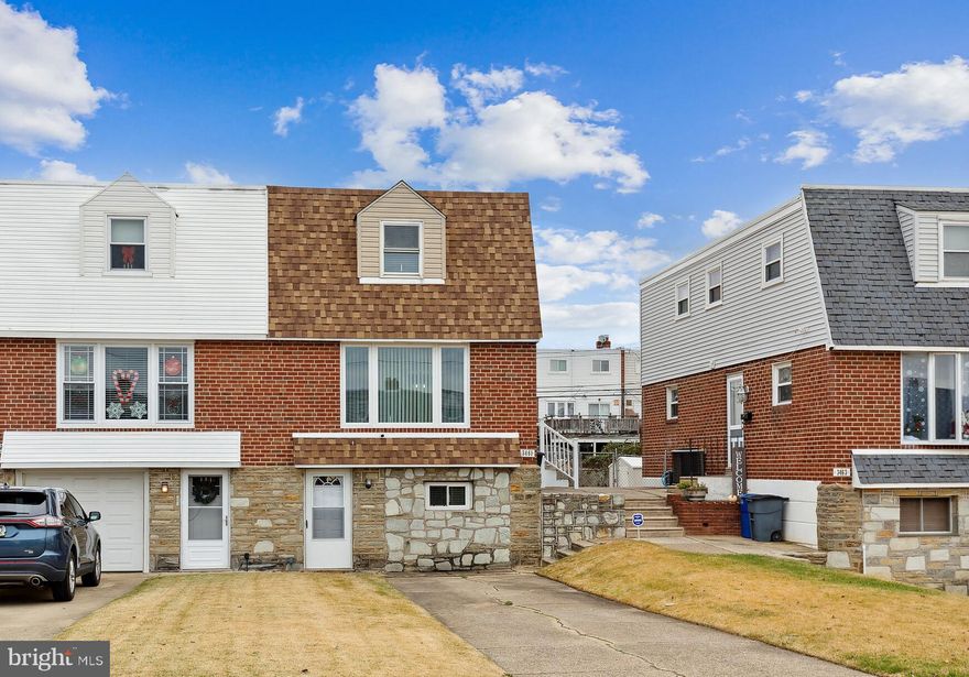 Welcome to this beautiful home in the heart of the desirable 19114 zip code! This move-in-ready gem offers an inviting environment and plenty of upgrades. With 3 bedrooms, 1.5 bathrooms, and a finished basement, this residence is ideal for those seeking a stylish and functional living space.  As you approach the home, you'll be greeted by a well-maintained exterior with a manicured lawn and a welcoming entrance. Step inside to discover a thoughtfully designed interior that seamlessly combines functionality with aesthetic appeal.  The spacious living room offers an abundance of natural light, creating a warm and inviting atmosphere for gatherings or quiet relaxation. The upgraded kitchen boasts modern stainless-steel appliances, ample counter space, a breakfast bar, new flooring, and stylish white cabinets.  Venture upstairs to find three generously sized bedrooms, with beautiful hardwood floors, ceiling fans, fresh paint and ample closet space.  One of the highlights of this home is the finished basement, providing additional living space that can be customized to suit your needs. This large space includes new vinyl plank flooring, recessed lighting, six panel doors, and access to both the front driveway and backyard.  Step outside into the backyard that is perfect for outdoor entertaining or enjoying peaceful moments in a private setting. The property is fully fenced, offering both security and privacy.  Located in a sought-after neighborhood, this home provides easy access to local amenities, schools, and parks. Commuting is a breeze with convenient access to major highways and public transportation.  Don't miss the opportunity to make this move-in-ready home yours. Schedule a showing today and experience the perfect blend of comfort, style, and convenience in the heart of the 19114 zip code. Welcome home!