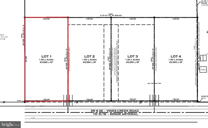 1 acre residential lot with no builder tie in and no HOA restrictions. The generous lot size offers plenty of room for a home, garage, pole building, and outdoor living spaces. Ideal for builders, investors, or buyers looking to design and build their own home near the Delaware beaches. Additional lots may be available and acreage may be adjusted for purchase, creating opportunities for buyers seeking more land or builders interested in multiple homesites. Agent is owner