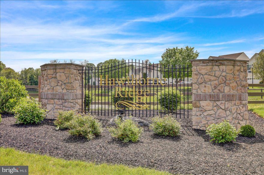 !!!OPEN HOUSE CANCELLED!!! Offer accepted.  Beautiful 3-Bed, 2.5-Bath Townhome in Hawthorne Ridge – Lancaster Township. Welcome to this well-maintained townhome located in Hawthorne Ridge community, featuring a community center and gym. This home offers an open layout with a bright first-floor living room, a kitchen equipped with a two-tier countertop, pantry, laundry area and a convenient powder room. The open dining area sits beside sliding doors that lead out to a large deck—perfect for relaxing or entertaining and two-space parking driveway at the rear of the home. Upstairs includes a spacious primary bedroom with an en-suite bath and walk-in closet, along with two additional bedrooms and a full bathroom. The finished walk-out basement offers approximately 400 sq ft of additional living space, ideal for a family room, entertainment area, or home office. Enjoy plenty of on-street parking, a lovely common/play area nearby, and nice views. Located just minutes from Central Lancaster, Route 222 South, and Millersville University, this home offers both comfort and convenience.