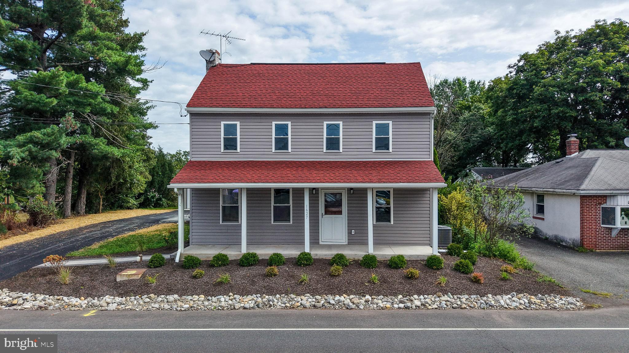 Welcome to 1627 Swamp Pike – Where Classic Charm Meets Modern Living!
This beautifully renovated single-family home in the heart of Gilbertsville is a true gem, thoughtfully redesigned with today’s lifestyle in mind. Featuring 4 bedrooms, 2.5 bathrooms, and new flooring throughout, this home blends modern updates with timeless appeal.
Enter into your new home and see the living and dining rooms flanking the beautiful front stairway. Step into the stunning, brand-new kitchen—a true showstopper with exposed wooden beams, large island, sleek finishes, and open flow perfect for both daily living and entertaining. Features a great shelf lined pantry, and loads of extra space! A custom-built hall tree near the side entrance enhances functionality and everyday organization, just near the rear staircase leading to additional bedrooms upstairs. Off the kitchen is a peaceful private new stone patio flanked with fresh landscaping leading back to the expansive rear yard and brand new oversized 2 car dethatched garage.
The owner’s suite features a walk-in closet and private ensuite bath. A quiet escape from the world! Upstairs, you’ll also find a large laundry room for added convenience and a spacious flex area perfect for a reading nook or remote workspace. Three additional bedrooms and not one but TWO bonus attic spaces add to the interior living spaces - ready and waiting for your imagination! Upstairs bathroom and lots of extra storage spaces abound!
Outside, enjoy the serene setting from your beautiful front porch, perfect for morning coffee or quiet evenings. Situated on a generous 1.75-acre lot, this land is just WAITING for you!!! Add a pool, athletic courts, plant a garden, or work on your favorite projects with room to spare!!! The property offers ample off-street parking and is awaiting slick new driveway paving coming soon to finish up the renovation project, making this a practically brand new home just waiting for it's forever family!!!
Conveniently located just 35 minutes from King of Prussia and under an hour to Philadelphia, this home offers the perfect balance of peaceful suburban living with access to major routes, shopping, and entertainment.
Don’t miss your opportunity to own this thoughtfully restored home with character, charm, and all the modern comforts.
Schedule your private showing today and experience the best of Gilbertsville living at 1627 Swamp Pike!