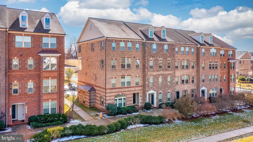 Stunning end-unit townhouse nestled in a vibrant, award-winning community - Villages of Urbana. Designed with modern living in mind, this home offers​ the space and comfort of a single-family home​, with an expansive open floor plan greets you with 9-foot ceilings across both​ main level and bedroom level,​ enhancing the sense of space throughout this lovely home.​ Sunlight streams through the extra windows ​in this END unit, infusing the home with natural warmth and energy. The heart of the home is undoubtedly the gourmet kitchen, equipped with a large work island, sleek granite countertops, stainless steel appliances, and gas cooking. Espresso cherry cabinets provide a touch of elegance, and the adjoining dinette is the perfect setting for intimate dinners or lively family meals, seamlessly transitioning into the cozy family room. Outside, the covered porch awaits, offering a peaceful retreat for enjoying the outdoor breeze. Upstairs, the townhouse boasts brand new LVP flooring​, ​3 spacious single-family home-sized bedrooms​ and 2 full bathrooms. The sumptuous ​​primary suite ​has all the amenities you need for a private escape​ - 2 large walk-in closets, a sitting area, tray ceiling with lighted ceiling fan, bath with oversized shower, dual vanities and a compartmentalized water closet​. Convenient 2nd floor laundry​ comes with built-in cabinets, and full size washer and dryer. With a one-car attached garage and additional driveway parking, this residence caters to all your needs. Located within walking distance to a shopping center, cafes, restaurants, and recreational facilities, including a library and YMCA, this home is also situated in the top-rated Urbana school district. The community amenities also include 3 community centers, 3 swimming pools, gyms, indoor sports barn with pickleball/badminton/basketball, outdoor sports courts, lots of playgrounds, miles of walking/biking trails, and etc. ​Don't miss this wonderful opportunity to own this spacious home.