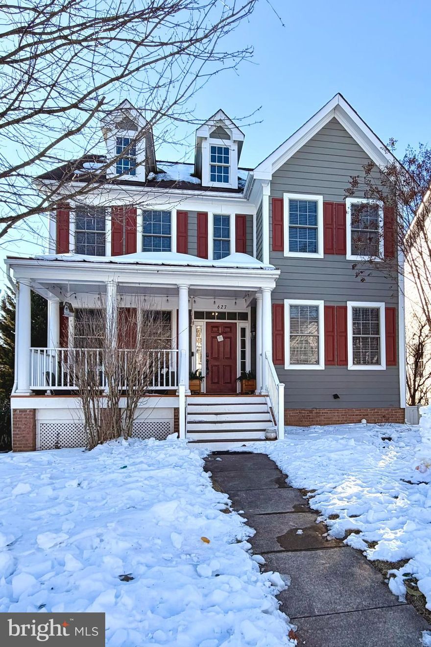 Located in the picturesque Village Case neighborhood of Purcellville on the east side of town, this 3,600+ square foot, four bedroom, 3.5 bath single family home is your perfect launching location for a busy NOVA life! The main level greets you with a spacious entry and wide plank LVP flooring throughout.  A private office, living room and expansive family room with propane fireplace offer space for everyone to gather and spread out. The kitchen features an oversized island, brand new cooktop, state of the art fridge (2024) and tons of natural light. A hardwood staircase takes you upstairs to the primary suite with attached bath featuring a separate shower and soaking tub, water closet and double sinks. Three additional bedrooms, one full bath and the laundry room complete this level connected with wide plank LVP flooring. The fully finished walkout basement ideal for multigenerational living also features LVP plank, kitchenette, recreation space, game room, workout/flex room, non legal bedroom, storage and a second washer and dryer. An energy efficient hybrid water heater was installed in 2025 to help minimize energy costs. Outside you'll find a large deck and patio, fully fenced yard and finished 2 car detached garage with parking for 2-3 cars in the driveway. HardiePlank siding, Anderson Windows, quality construction! In town you can dine at local restaurants, grab a coffee and stroll the local owned shops. Love a hometown parade? One passes right by the neighborhood two times a year! Jump on the W&OD Trail and walk, jog or bike for miles. Convenient access to Loudoun’s many wineries, breweries, hiking and commuting routes. Low HOA fee of $200/quarter. Don't miss this rare opportunity!