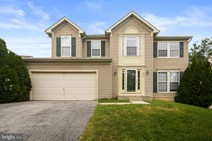 Traditional colonial w/ 4 bdrms & 2 full baths on the upper level. Large backyard with deck and rear fence. 650+ credit required. Brand new granite counters being installed Aug 21st, new dishwasher arriving Aug 22nd and home will be ready for new tenant.  The main level  has  hardwood floors in liv room. dining room. Brand new luxury vinyl plank floors  were just installed in kitchen, and powder room. Photos coming soon.   The family room has a gas fireplace w/marble surround. Eat-in kitchen with wood cabinets and center island. The primary bedroom offers a private bathroom with dual vanity, separate shower, skylight, and jetted tub.   Minutes drive to Timbers at Troy Golf Course,  Rockburn Branch Park, Patapsco Valley State Park, HCLS Elkridge Branch, restaurants, and shopping center. Convenient to Routes 100, I-95, 695, 295, FT Meade/NSA, Arundel Mills Mall, and BWI.
Note: All the carpets and the roof were just replaced. Professional photos coming soon. Pets are not preferred as all new carpets were just installed as well. Landlord is looking for a lease that follows the school year,  ends at the end of June, and gets renewed on a year-to-year basis to follow the school calendar.