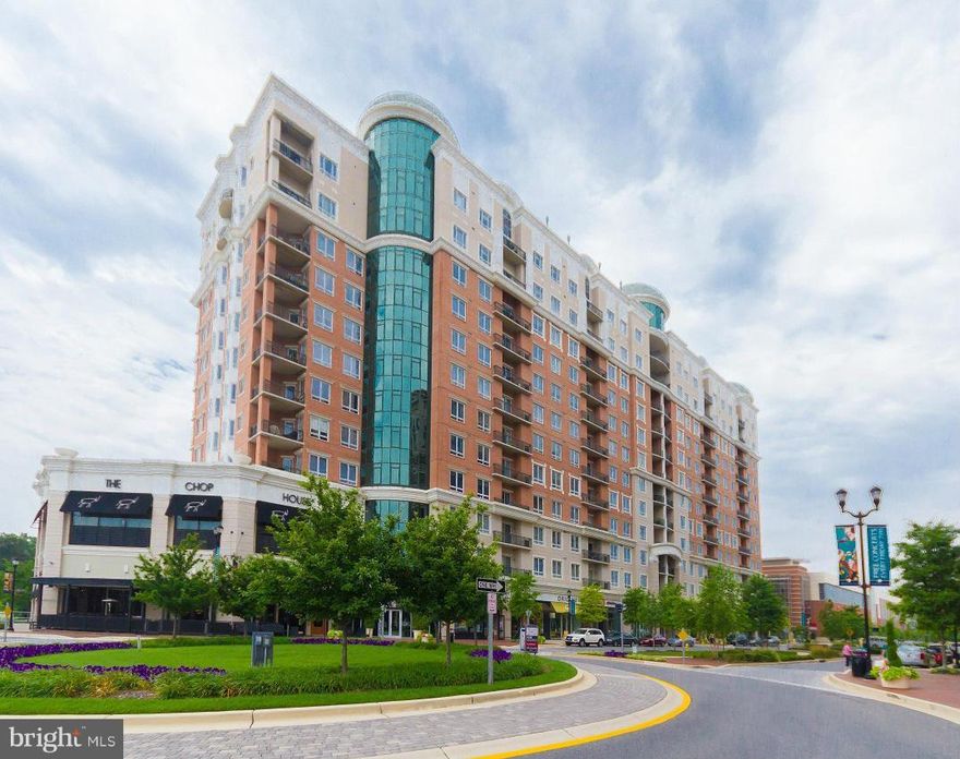 Spectacular, rare 3,400sf Penthouse at the GrandView in the Annapolis Towne Centre. Exquisite light from oversized windows and dramatic 11 ft ceilings. Fabulous fireplace, hickory hw flrs, granite counters, dual balconies, charming den and office space. Amenities incl. assigned garage parking, concierge, fitness center, rooftop pool and entertainment areas. Steps to shopping and restaurants.