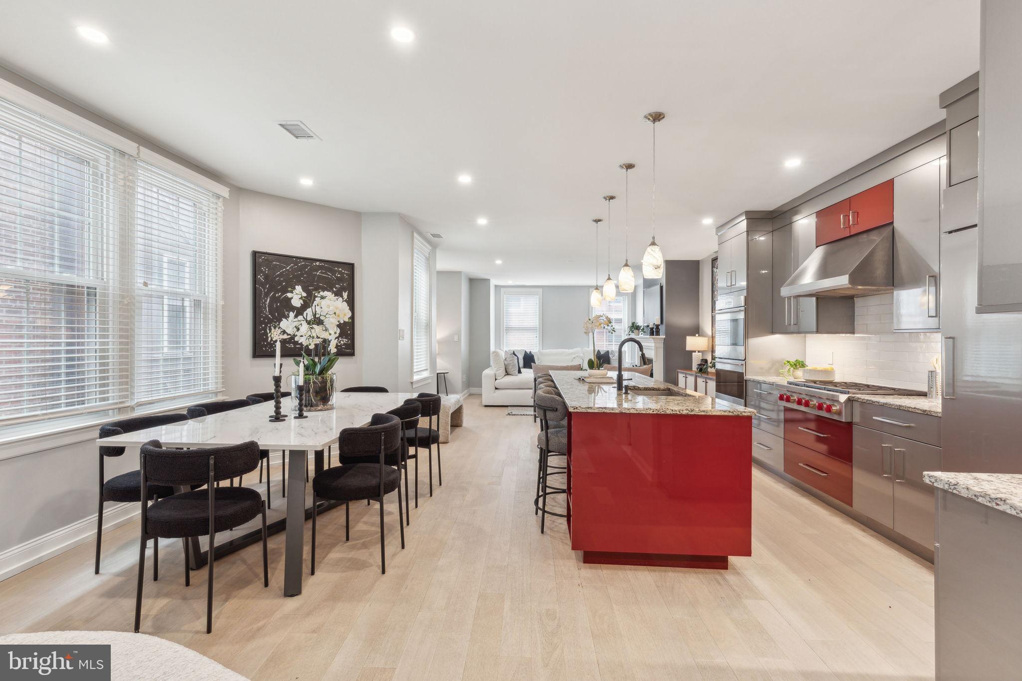 Welcome to 910 Spruce Street, Unit 10! This fully renovated 3 bedroom 2.5 bath tri-level condo in the heart of Washington Square West has it all: move-in ready (with a new roof and new skylights in 2024), a custom designed renovated kitchen in 2019 with high end appliances (double Wolf ovens, Wolf range, Subzero refrigerator), and deeded parking (one on-site spot is included, with the option to purchase a second spot in a parking garage around the corner). There is a private outdoor deck off the Primary Suite…perfect for that morning coffee or evening glass of wine. And with an extra large first floor living and dining space (including a main floor half bath), this home is perfect for entertaining - but if you're just looking to have a quiet evening at home, then cozy up to the fireplace in the living room. If that’s not enough, wait until you step outside onto a beautiful tree-lined block with a bike lane that’s just steps from Washington Square Park, award-winning restaurants, shops, supermarkets (Whole Foods & Acme), playgrounds, dog parks, area hospitals and universities, public transit, and quick and easy access to area highways….you name it, this home has it. And don't forget, it's located in the highly sought after McCall School Catchment. This is the one you've been waiting for. Schedule your showing today!