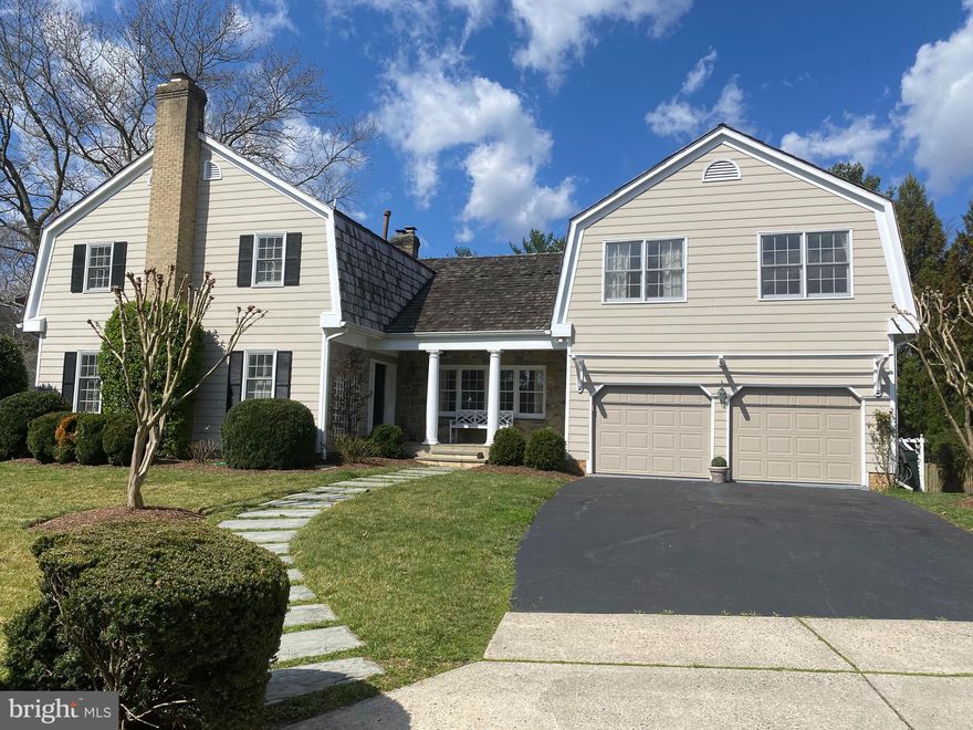 Call us for an appointment to show.  We will schedule appointments on the hour between 11am and 4pm with one hour for each showing due to Covid. Must wear masks and remove shoes. Everything you have ever dreamed of welcomes you in this lovely home for a lifetime!   Charming dutch colonial with all of the right spaces for today's living. Light filled rooms throughout overlook the front lawn and back deck, swimming pool and gardens.  Expansive covered deck runs the length of the home and provides extended living space year round.  Wide hallways allow for easy entertaining flow into the sunny living room with fireplace, wood panelled library with wet bar and fireplace, spacious family room with brick fireplace and incredible cooks kitchen with counter bar and walls of glass cabinetry throughout. Double ovens, double sinks, warming drawer, double refrigerators and icemaker too. Front and back staircases allow for easy living, and access to all six second level bedrooms plus upstairs library and upstairs balcony.  The daylight walkout lower level offers a pool table room, bar room, recreation room with fireplace, mini-gym, huge storage room and spacious art room plus a full bath. Total of six bedrooms, four and a half baths,two libraries/home offices, two car garage and huge mudroom/laundry.  Hurry, this one is a gem!