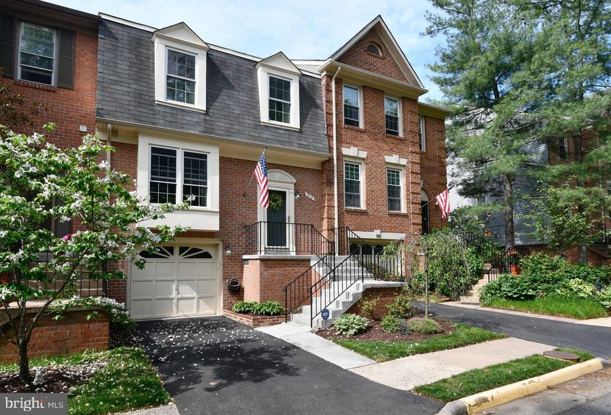 Welcome to this stunning 3-bedroom, 4-bath colonial nestled in the highly sought-after neighborhood of Daventry in West Springfield. This spacious, renovated 3-level townhouse offers over 2,000 sq ft of total living space.
 
Upon entry, be greeted by the airy foyer that gracefully flows into the expansive main living area with beautiful  hard wood floors. The recently remodeled open-plan kitchen is a culinary haven, featuring a sizable island for dining, white quartz countertops, slick walnut cabinets, a gas stove, stainless steel appliances (including a Viking fridge), and a charming box bay window adorned with plantation shutters. Recessed lighting, and throughout crown molding add a touch of modern sophistication.
The kitchen effortlessly transitions into a dining and living area that opens to a newly remodeled  deck ideal for al fresco entertaining.
  
Heading to the upper level you are greeted by the serene primary suite with  cathedral ceiling, walk-in closet, and a luxurious primary bathroom, with dual shower. This level also features 2 generously sized bedrooms and a newly renovated bathroom.
The walk-out basement, which opens to the fenced backyard, offers a spacious family room adorned with custom-built shelving and a cozy fireplace.
Renovations and updates include but are not limited to: New driveway (2022), Renovated bathrooms (2023), New composite deck (2022), Fresh Paint (2024), Remote gas fire place upgraded in 2021. Renovated kitchen and newer appliances, modern light fixtures, energy efficient ceiling fans.
The HOA fees include outdoor Community Pool, Basketball Court, Tennis Courts, Jog/Walk path, Tot-Lot’s, Trash and snow removal. Commuters will appreciate the convenience to I-95/395/495, Express Lanes, the Springfield/Franconia Metro Station, Fort Belvoir and other major routes.