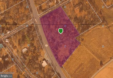 Vacant Land For Sale - 147 Rocktown Road<br/> Hunterdon County, RINGOES, NJ 08551