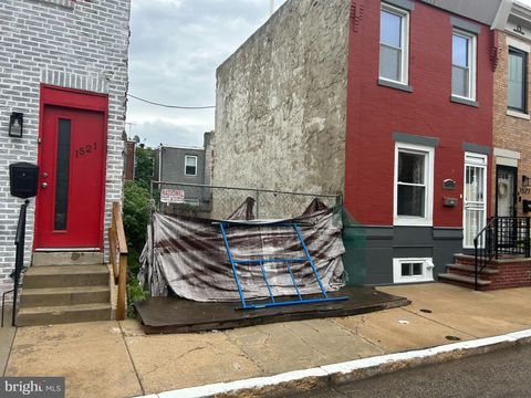 Vacant Land For Sale - 1523 S Taylor Street<br/> PHILADELPHIA, PA 19146