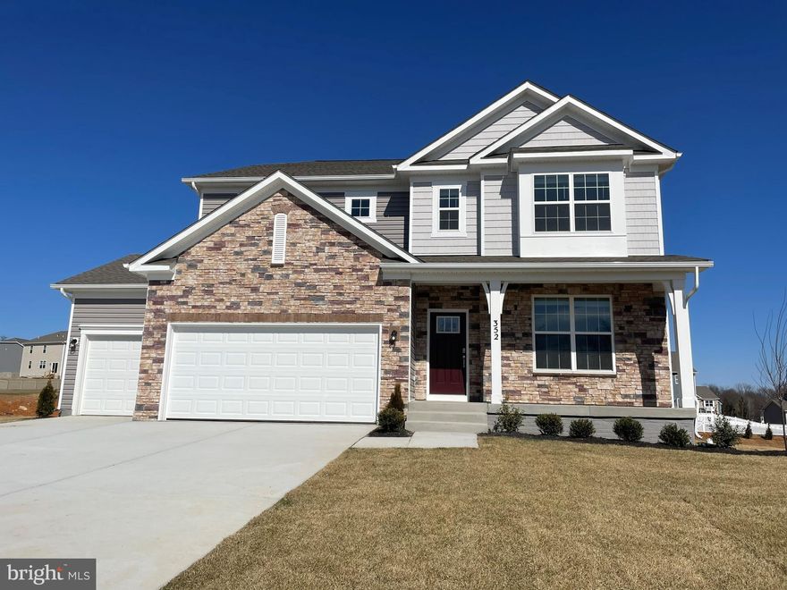 New Hampshire available for MARCH move-in! Finished buried basement with bedroom and full bath. 5 bedrooms, 4 bathrooms, 3 car garage. White kitchen and bath cabinets with quartz counters. Washer and dryer PLUS full house blinds INCLUDED. Almost a half acre lot (.46)! Minutes to Town of Berryville, 15 minutes to Winchester, 30 minutes to Leesburg. *Photos for reference only and not of actual home*