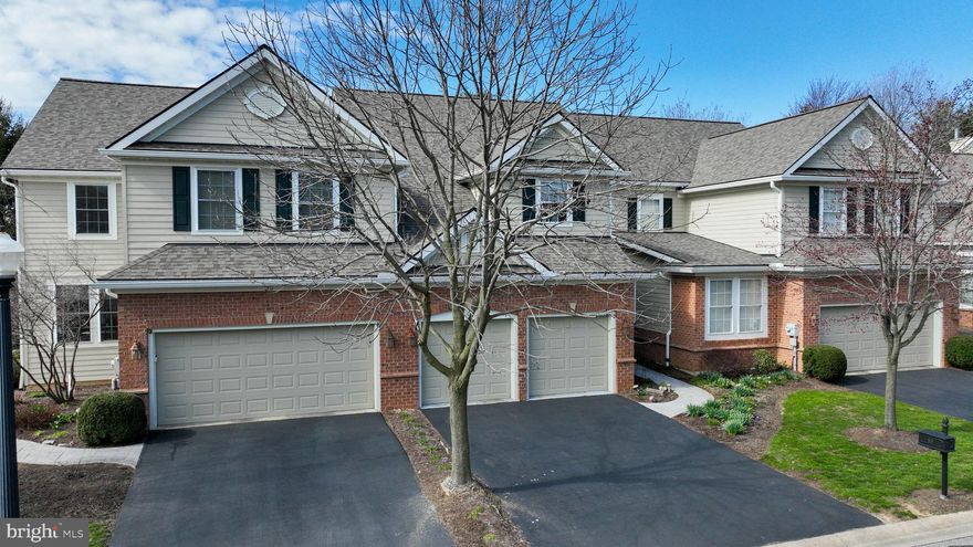 Located in a private setting on a cul-de-sac, this two story condominium offers comfortable one floor living with the Main floor Primary Suite & Laundry.  Entering the front door or coming in from the two car garage, you will be greeted by solid Hardwood flooring, an eat-in Kitchen with white cabinetry, Granite countertops, Stainless appliances and a pass-through to the Dining area.  The Living room  is highlighted by a soaring vaulted ceiling, a corner Gas Fireplace and abundant natural light.  The elevated rear Deck overlooks a tranquil farm view setting.  The Primary suite provides a trey ceiling with indirect lighting.  The en-suite bath is outfitted with a premium Granite double vanity, glass enclosed shower, and a generous walk-in closet.  The full, unfinished basement delivers an impressive amount of storage space or could certainly be improved for additional living area. There are three full-size windows bringing in natural light.  A full bath rough-in was added at the time of construction.  The Gas Power vent water heater was recently replaced.  The second floor features an open Loft area, two Guest bedrooms, and the 2nd Full bathroom.  Condo HOA fee includes ALL Exterior maintenance.  Schedule your private tour today!