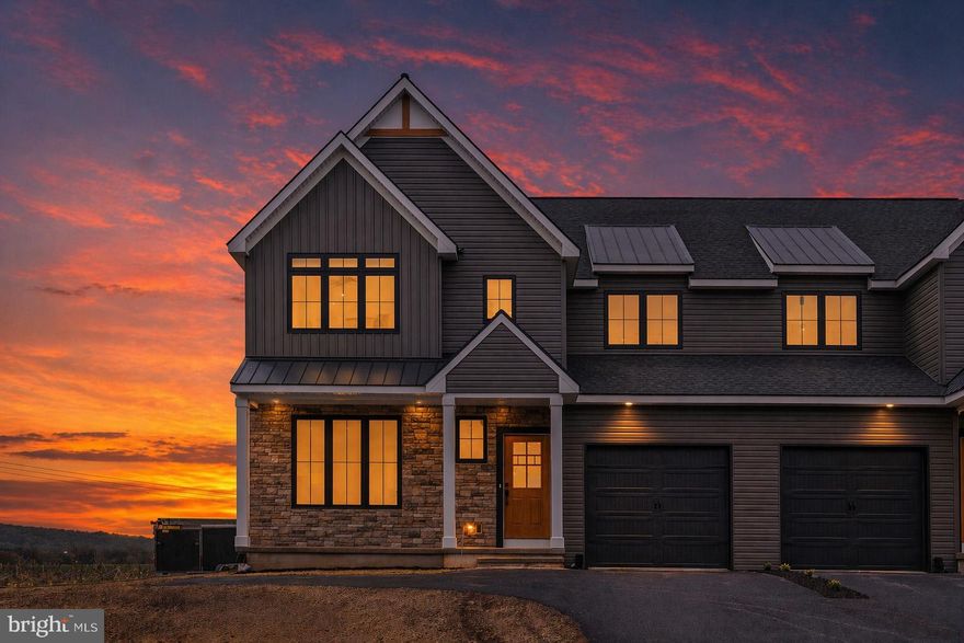 Not every new construction home feels like this.

Set against open, peaceful pastures in Denver, PA, this brand-new twin gives you that rare balance, modern, elevated design with a setting that actually lets you breathe.

From the moment you walk into the two-story foyer, the space opens up in a way that just feels right. The main level flows effortlessly from the family room into the kitchen and dining area, creating a layout that works just as well for everyday life as it does when people are over. Wide-plank flooring runs throughout, paired with 8-foot ceilings that keep everything feeling light, open, and easy.

There’s also a full bath and a flexible front room on this level. Perfect as a true home office, guest space, or even a fourth bedroom if you need it. Off the back, a patio overlooks the surrounding greenery, while the front porch gives you another quiet spot to start or end your day.

Upstairs is where it really settles in. The primary suite is designed to feel like a reset, tray ceilings, two walk-in closets (yes, two), and a clean, spa-style bath with a large tiled shower. The additional bedrooms aren’t an afterthought either, with vaulted ceilings that add character, and a second-floor laundry that just makes life easier.
You’re getting 3 bedrooms, 3 full baths, a one-car garage, and a layout that actually adapts to how people live now.
And location-wise... it’s one of those spots that quietly checks every box. Close to the PA Turnpike for commuting, and just about a 30-minute drive to King of Prussia Mall, so you’re never far from everything you need… or want.
It’s not just a new home, it’s a different pace, without giving anything up.