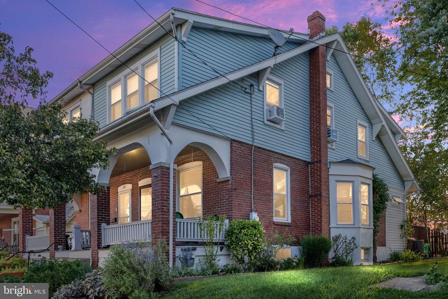 Welcome to this charming home nestled in the heart of Shillington.  As you walk up to the beautiful covered porch, you are welcomed with an open concept living/dining room, perfect for gatherings.  You will love the character of the old natural woodwork and hard wood floors throughout. 
The kitchen has updated cabinets and granite countertops, however, some of the original cabinets have been kept.  Making the kitchen a perfect blend of modern and old world charm.  
Upstairs you will find 3 spacious bedrooms and a full bath with a timeless clawfoot tub.  
The lovely backyard is filled with all the essentials.  A deck, fenced in yard,  mature trees and a shed.  This back yard is ideal for kids, pets and entertaining.   The garage is located in the back of the back yard, great for all your storage needs. 
This home is conveniently located near parks, highways, shopping and dining.
Don't miss the opportunity to own this one-of-a-kind home!