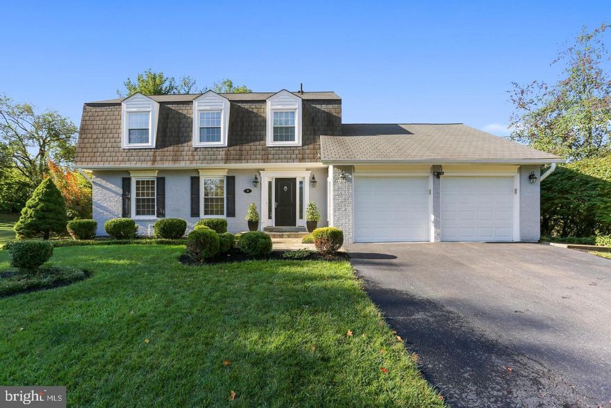 Welcome to this beautifully maintained and newly renovated home in Horizon Hill, Potomac. A slate path leads to a gorgeous entrance, a black custom door with glass sidelights. The main level of this home boasts an open floorplan with gleaming refinished hardwood floors throughout, spacious formal living room, show stopping kitchen that was just redone in 2024 and a beautiful cozy family room with wood burning fireplace; an entertainer's dream. You can also entertain in your backyard with an expansive brick paver patio in a lush, fully fenced yard surrounded by mature trees. Perfect for the upcoming spring/summer days and nights. Upstairs are 4 bedrooms and 2 full baths (both beautifully remodeled and updated); owners will enjoy a suite with 3 closets, a ceiling fan, and a sophisticated bathroom with double vanity and large, glass-enclosed stall shower with river stone floor. The finished lower level offers a large rec room, laundry room, full bath, and extra storage space. Don't miss this 10/10 property!