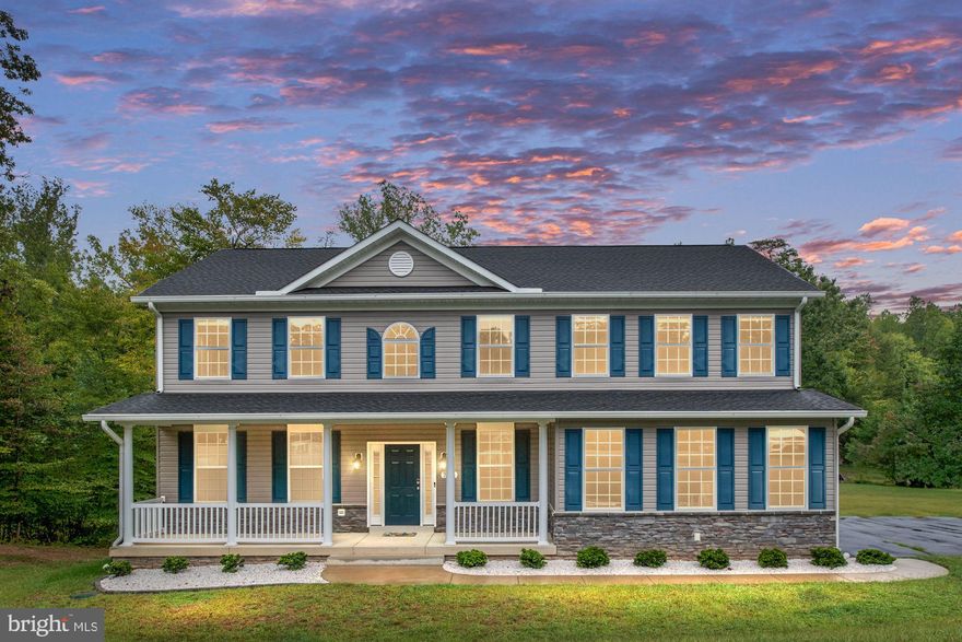 OPEN HOUSE THIS SUNDAY 10/27 11-3!  Come see this amazing home! WELCOME to a beautifully appointed and move-in ready home, located in the highly sought-after neighborhood of Glen Haven within the Riverbend High School and Chancellor Elementary School boundaries! Built by Brookstone Homes, the Hawthorne Lux model offers your family a spacious and open floor plan. With stores, dining, and commuter lots just minutes away, this home offers the ideal blend of spacious suburban living and urban accessibility. The large front porch is perfect for relaxation. The lots in this spectacular neighborhood are generously spaced with privacy, backing up to woods, yet it has the suburban feel. Built in 2019, this immaculately maintained home boasts modern craftsman finishes, an abundance of natural light, and a fantastic family friendly floor plan. Dual-zone TRANE system heat pumps and a SMART thermostat make this 2.0 upgraded Xfinity/FIOS wired home easy to maintain. The spacious gourmet kitchen is the heart of the home, featuring beautifully upgraded granite countertops, upgraded soft-close craftsman cabinets, two pantries, a SMART double oven, extra recessed lighting, and a large island. The attached spacious sunroom featuring a vaulted ceiling with access to a new TREX double deck expanding across the entire rear of the home is ideal for entertaining. The kitchen opens up to a large den with an upgraded stone gas fireplace! The mudroom with custom cubbies and shelves is perfect for all your outdoor to indoor needs. The main floor has upgraded manufactured, scraped, hardwood floors with upgraded craftsman moldings and finishes throughout. The upper floor features a huge primary bedroom with a large walk-in closet, and a spa bathroom with an oversized walk-in spa shower, upgraded cabinets, tile, and countertops. All of the carpeting in the home has upgraded padding, and the carpet is like new. Having the large laundry room on the second floor is ideal for busy families. Bedroom #2 has its own upgraded private bathroom, and bedrooms #3 and #4 share a convenient jack-and-jill style bathroom, also with upgraded tile and fixtures. The huge, unfinished walkout basement has 9-foot ceilings and electrical outlets. It features a rough-in bath, sump pump, water filtration system, and full windows. Seller offering home warranty! The well water has already recently been tested, and the report can be found in the document section. This home is spectacular and a must see!!!