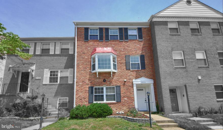 Rare main level bedroom. 4 BR, 3 Bath TH in Tysons Manor.  Fresh paint, features HW floors in LR & DR refinished, updated Kitchen w/breakfast nook Don t miss the fabulous outdoor space for entertaining. Minutes to Tyson's, Falls Church, Mosaic District, Rts. 7, 66, 50, 123, 495, Gallows, W&OD bike path & Dunn Loring & Silver Line Metro. HOA includes  pool, playgrounds & area amenities.