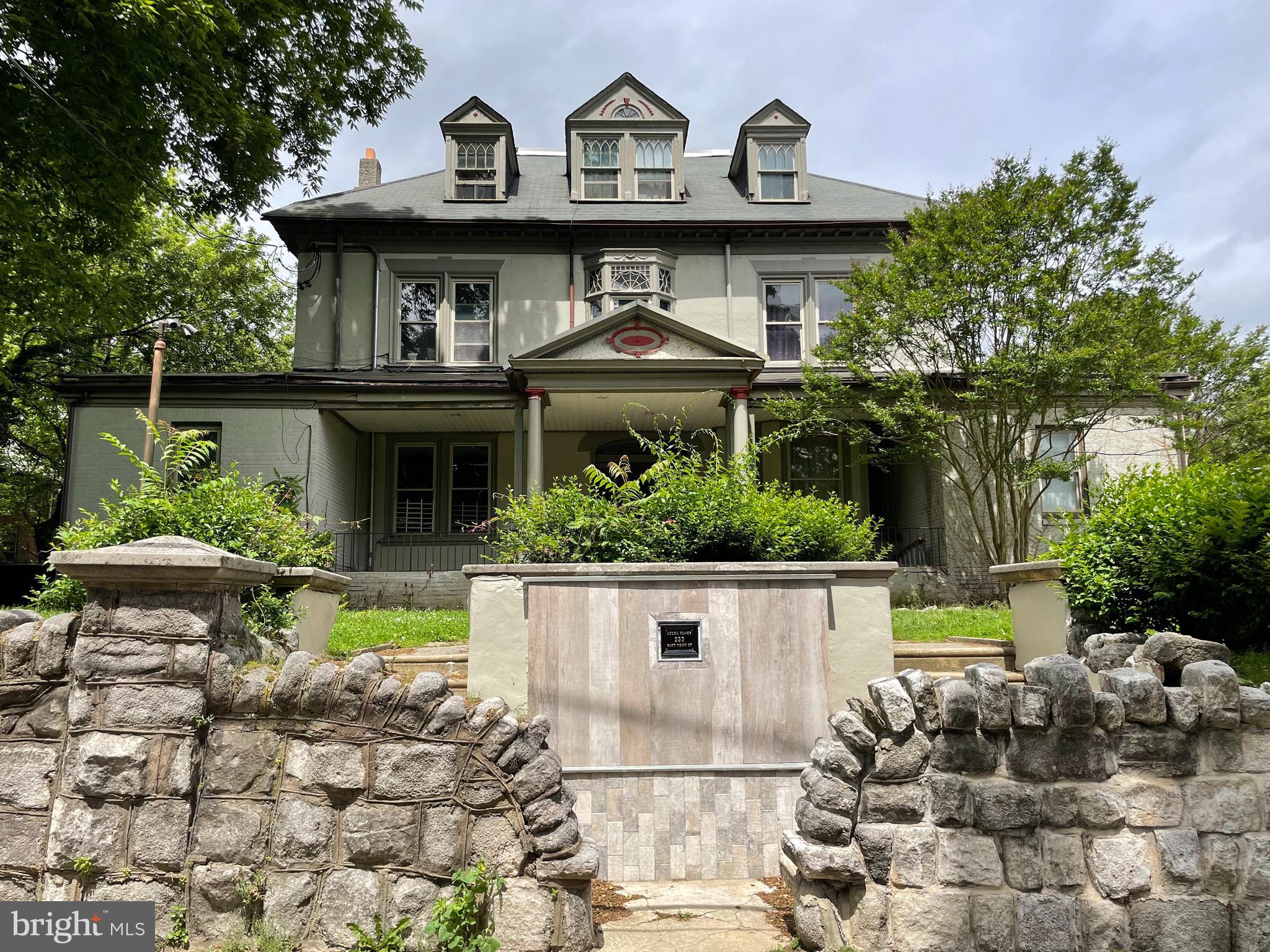Welcome to 233 E Penn, also known as Alloa Place, a 12 unit apartment building. The converted mansion is comprised of 11 one bedroom units and 1 efficiency, most are rented below market rent. Listed as a 7.6 cap with a NOI of 97,977 in 2021, the building has a lot to offer, including coin operated laundry in the basement, am owner's storage space in the basement, separated utilities, and many original details still in tact. Tenants make use of on-site parking in the rear of the house, which easily handles 6+ cars. Some of the units have been updated while others have not, leaving the new owner room to add improvements. Videos of each individual unit are available. The building is located 2 blocks from Germantown Ave, and is located in a Federal Opportunity Zone. Reach out to the listing agent for more information and to schedule a showing.