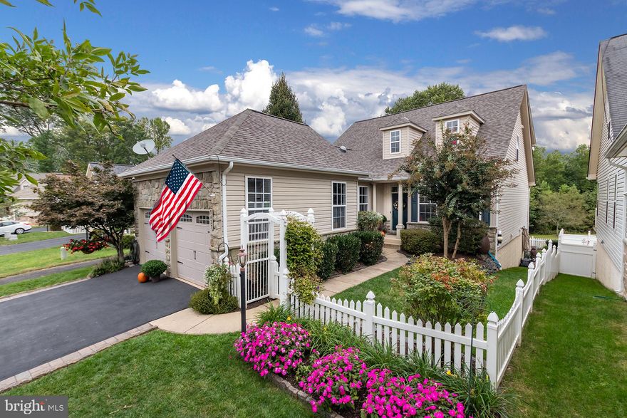 Well maintained, move-in ready home has all the comforts that your family needs. Located in sought after Primrose@Blooms Crossing. The home features rare Master Bedroom and Master Bath on the main level. Updates include new roof (2018), High Efficiency Lenox HVAC system (2017). Newer Paint and Carpet. Newly updated Kitchen with Custom Cabinets, Quartz Counter Tops, SS Appliances and a SS Farm Sink. Laundry Room offers new cabinets, Quartz Counter Top, Sink and High Efficiency Wash/Dryer. Dining and Family Room  with gas fireplace lead to large deck with stairs backing to park-like bird sanctuary and woods. Bonus tree house in the backyard for the children. Office space on the main level. Upper level features 2 bedrooms, 1 full bath and Loft area that can be used as a second office space. Finished Basement features Rec Room with stone front gas fireplace, Media room, 4th Bedroom, custom Bathroom  with steam shower. Bar area with cherry cabinets, granite counter tops, xtra fridge, wine fridge, microwave and dishwasher. Walk out to concrete patio under deck. Walking distance to VRE, close to shopping, restaurants and major commuting route. Please use COVID-19 guidelines. Wear masks, sanitize hands or wear gloves, wear booties or take off shoes. No more than TWO people with the agent allowed in the home at any given time!