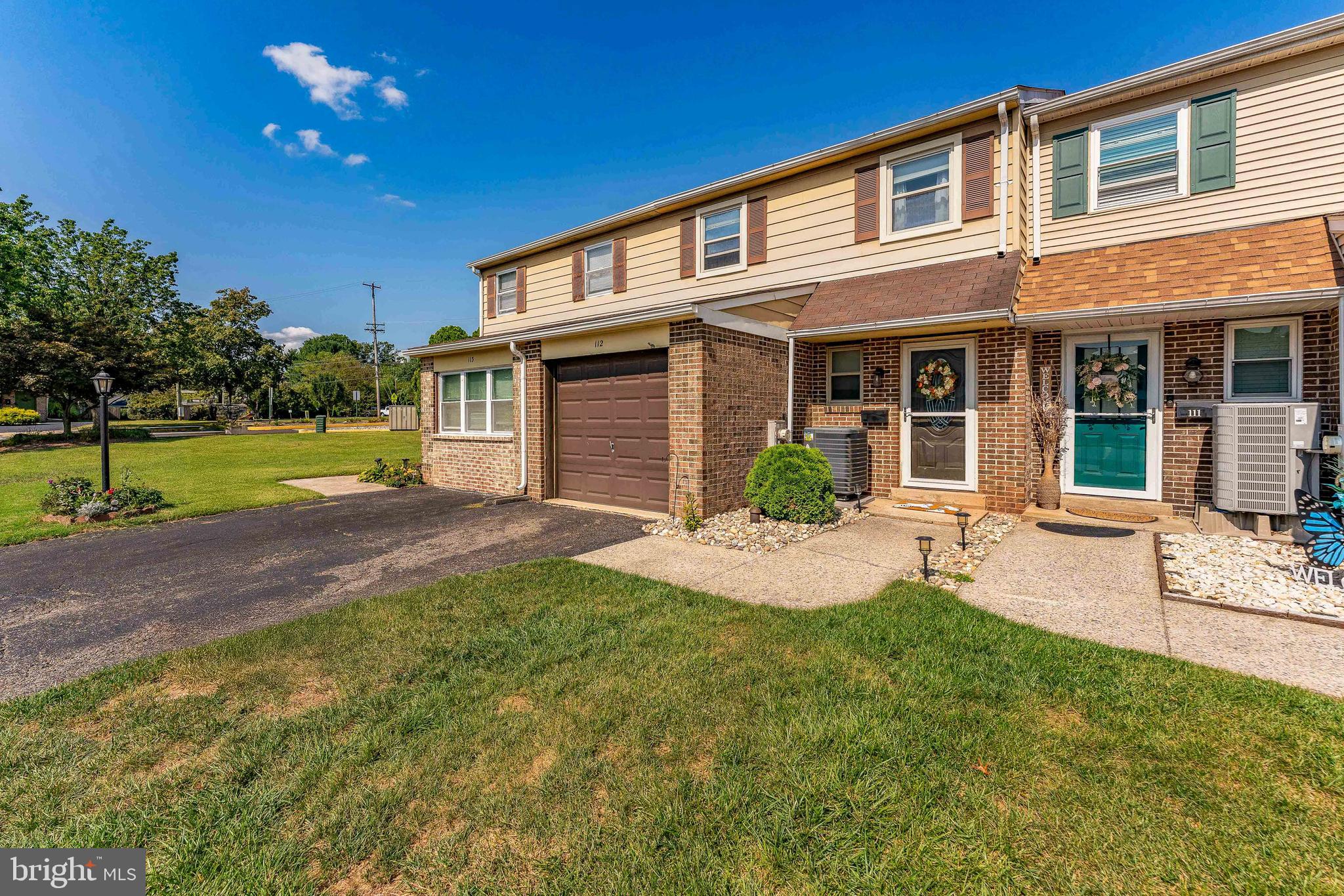 Welcome to 112 Orchard Court, a 3-bedroom, 1.5-bath townhouse in the desirable Orchard Courts community of Royersford, within the highly rated Spring-Ford School District. The home features a 1-car garage and driveway, with a walkway leading to the front entrance. Inside, the living room flows seamlessly into the dining area, creating an open, functional layout. The kitchen offers tile floors, granite countertops, and stainless steel appliances. A powder room and small mudroom connecting to the garage complete the main level. Upstairs, the primary bedroom includes carpeted floors and easy access to the full hall bath with tile flooring and a tub/shower combo. A convenient laundry closet is located in the hallway, along with two additional bedrooms that are ideal for children, guests, or a home office. The fully fenced backyard with a patio provides a private retreat for relaxing or entertaining. The HOA covers lawn care, trash and snow removal, common area upkeep, and even includes a community playground. Conveniently located near shopping, restaurants, grocery stores, and just minutes from Route 422, this home offers both comfort and convenience. Don’t miss the opportunity to make it yours!